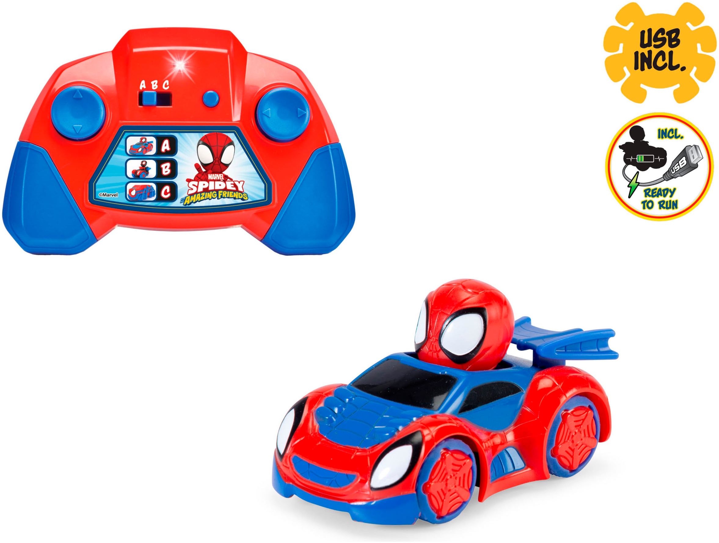 Dickie Toys RC-Auto »RC Spidey Web-Crawler 1:50«