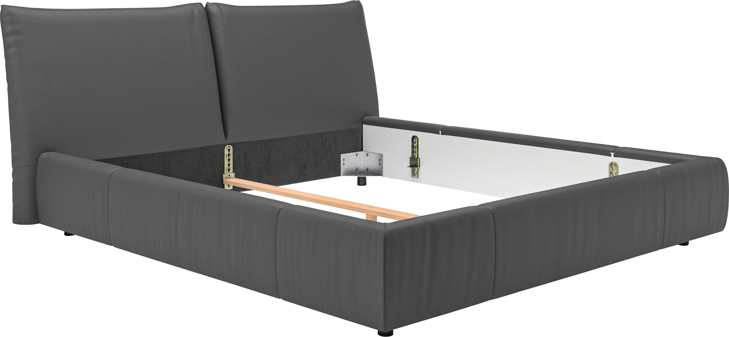 PLACES OF STYLE Polsterbett "Priora in 4 Breiten bis 200cm" auch in NaturLE günstig online kaufen