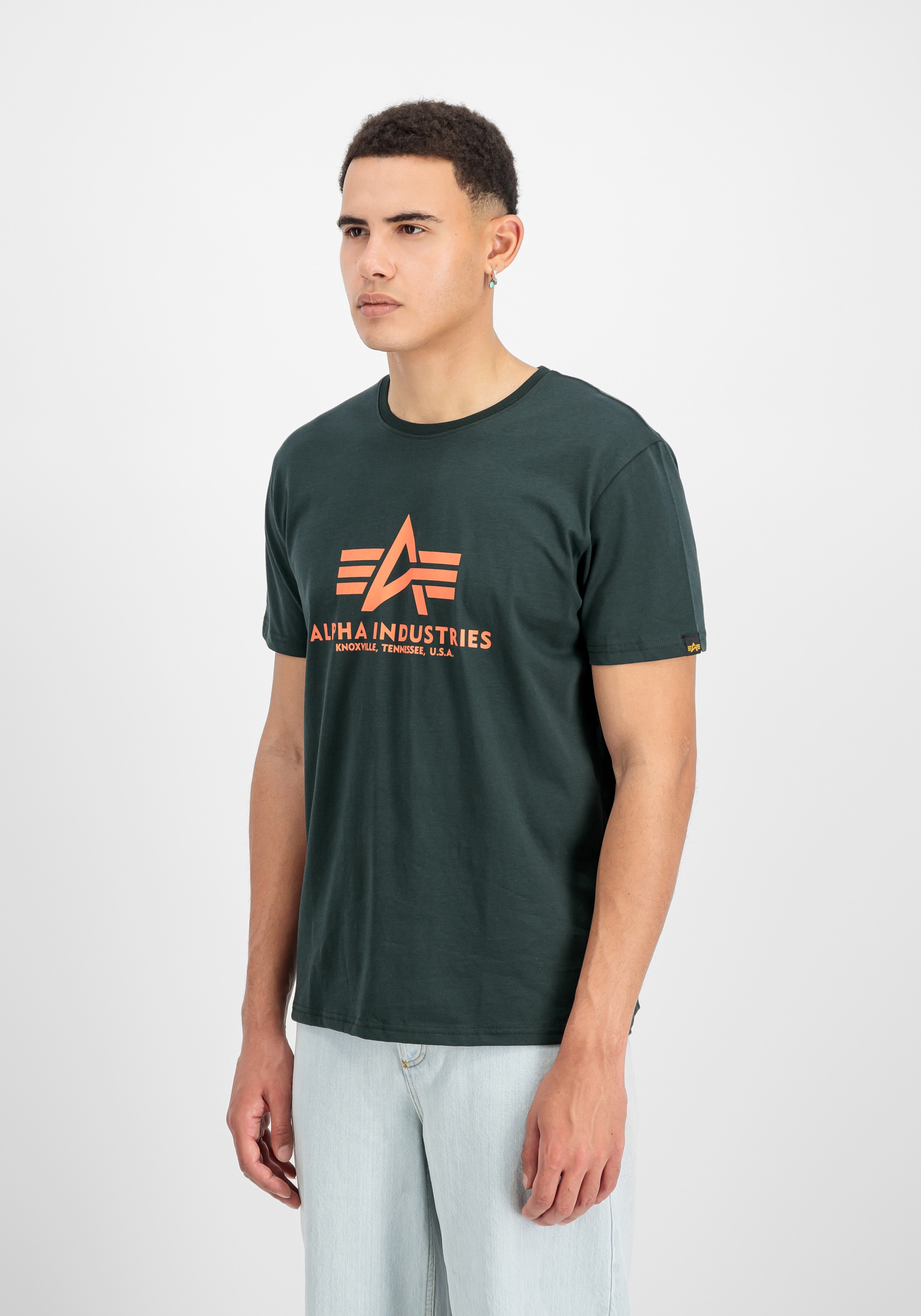 Alpha Industries T-Shirt »Basic T-Shirt« Baumwolle, regular fit