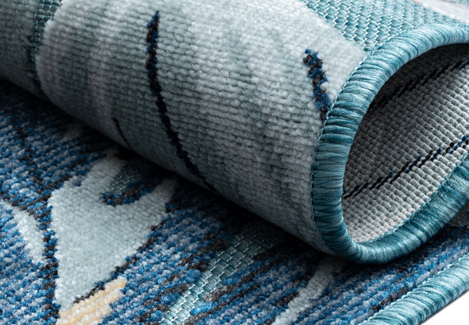 Myflair Möbel & Accessoires Teppich »Cloud Lagerräumung«, rechteckig, 8 mm Höhe, Flamingo Motiv, mit Bordüre, Outdoor geeignet, Balkon, Terrasse