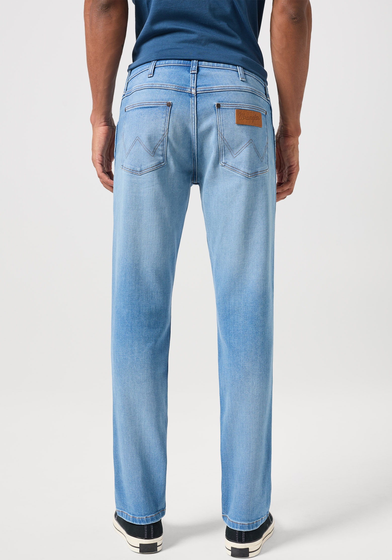 Wrangler Straight-Jeans »GREENSBORO FREE TO STRETCH«, Free to stretch material