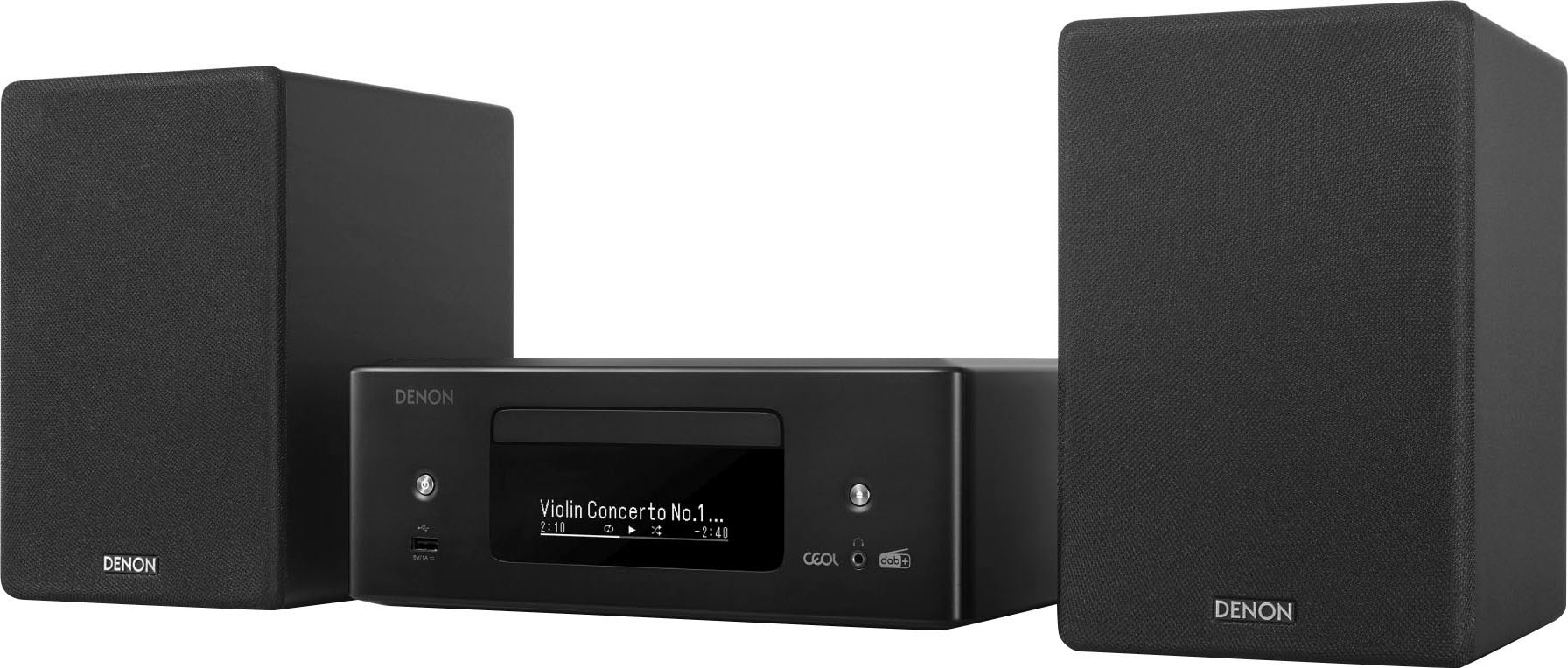 RDS Rechnung Stereoanlage (Bluetooth N12DAB«, FM-Tuner-Digitalradio mit Denon »CEOL kaufen W) (DAB+)-UKW 130 auf