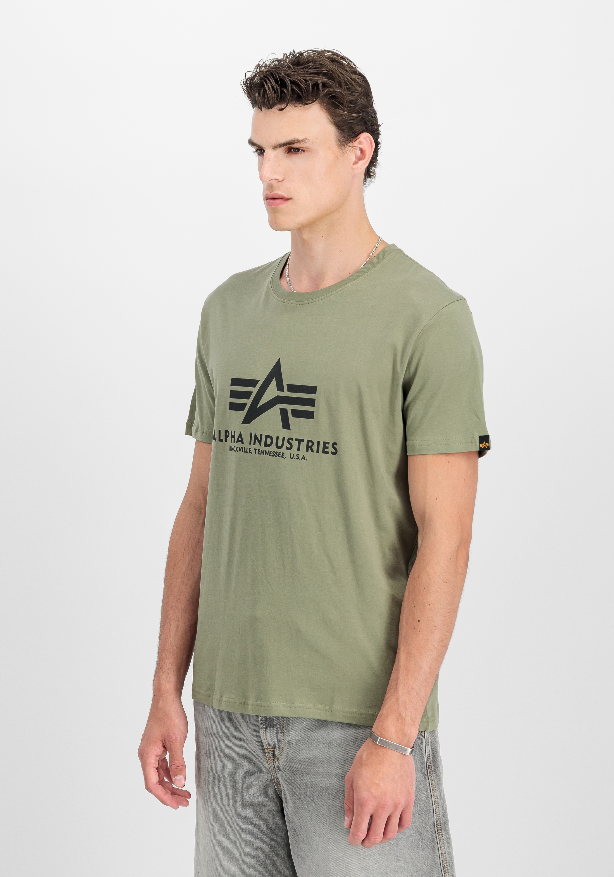 Alpha Industries T-Shirt »Alpha Industries Men - T-Shirts Basic T-Shirt BL«