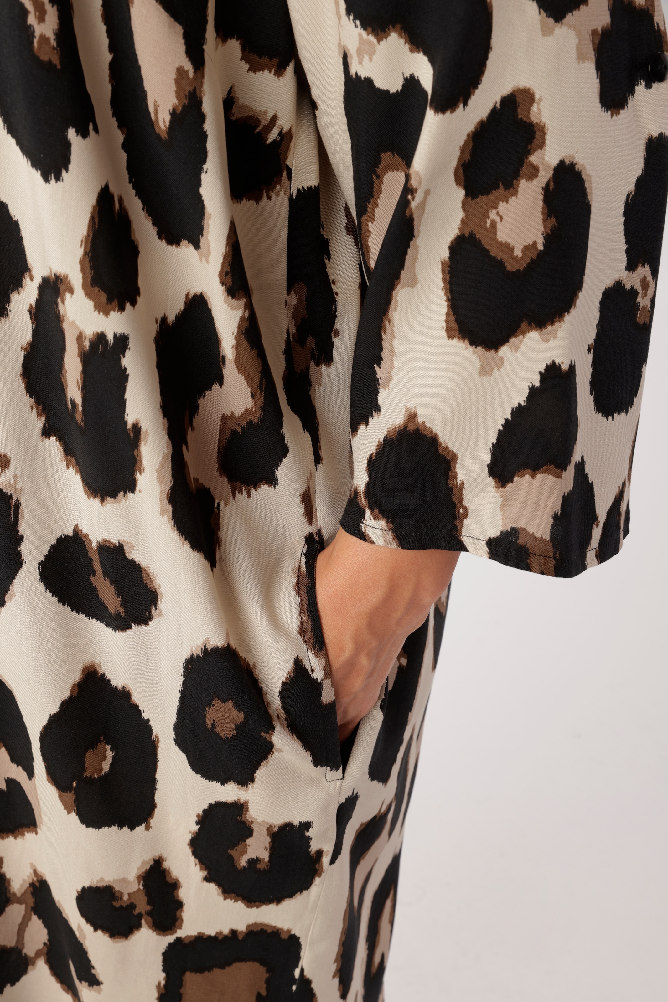 Aniston PLUS Druckkleid mit tollem Leoprint - NEUE KOLLEKTION