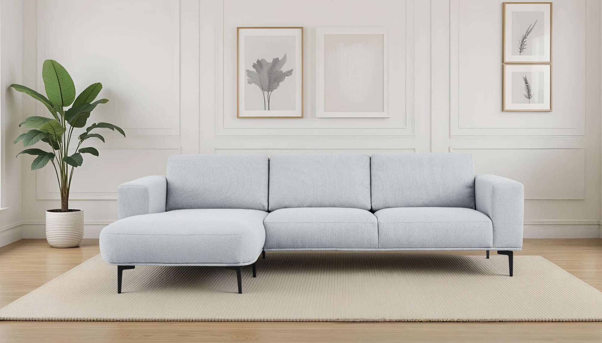 OTTO home Ecksofa »Lillith, 289 cm, L-Form, gemütlicher Sitzkomfort« Eckcou günstig online kaufen