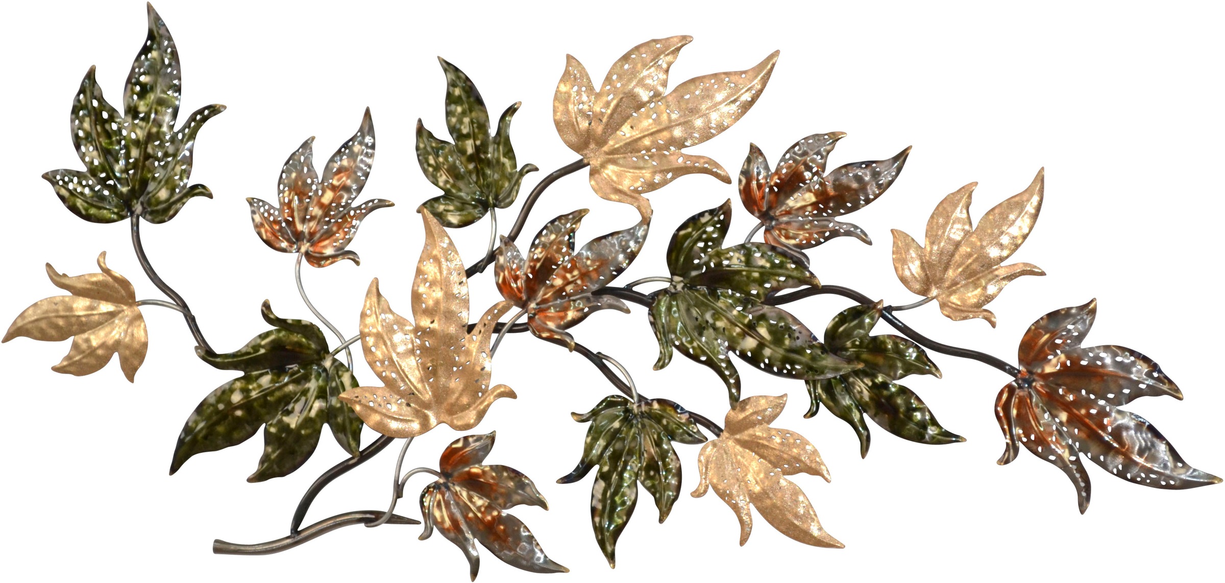 Wanddekoobjekt Wanddekoration, braun, B:42cm H:19cm T:2cm