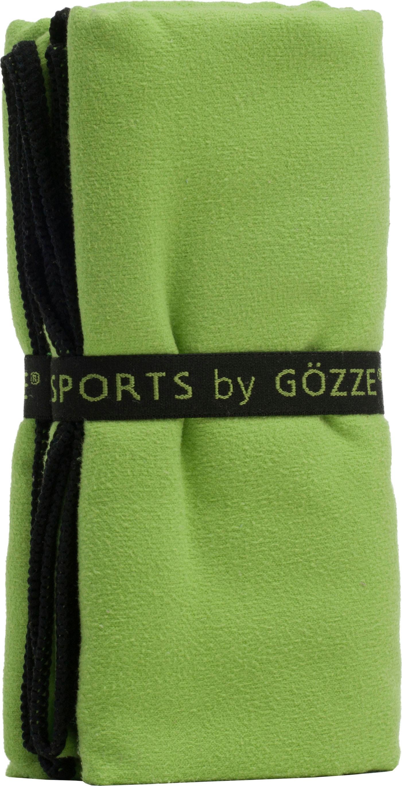 Gözze Sporthandtuch »Sports by Gözze«, (1 St., Sporthandtuch 70 x 140 cm), im Set, schnell trocknend, Mikrofaser, für Sport, Reisen & Camping