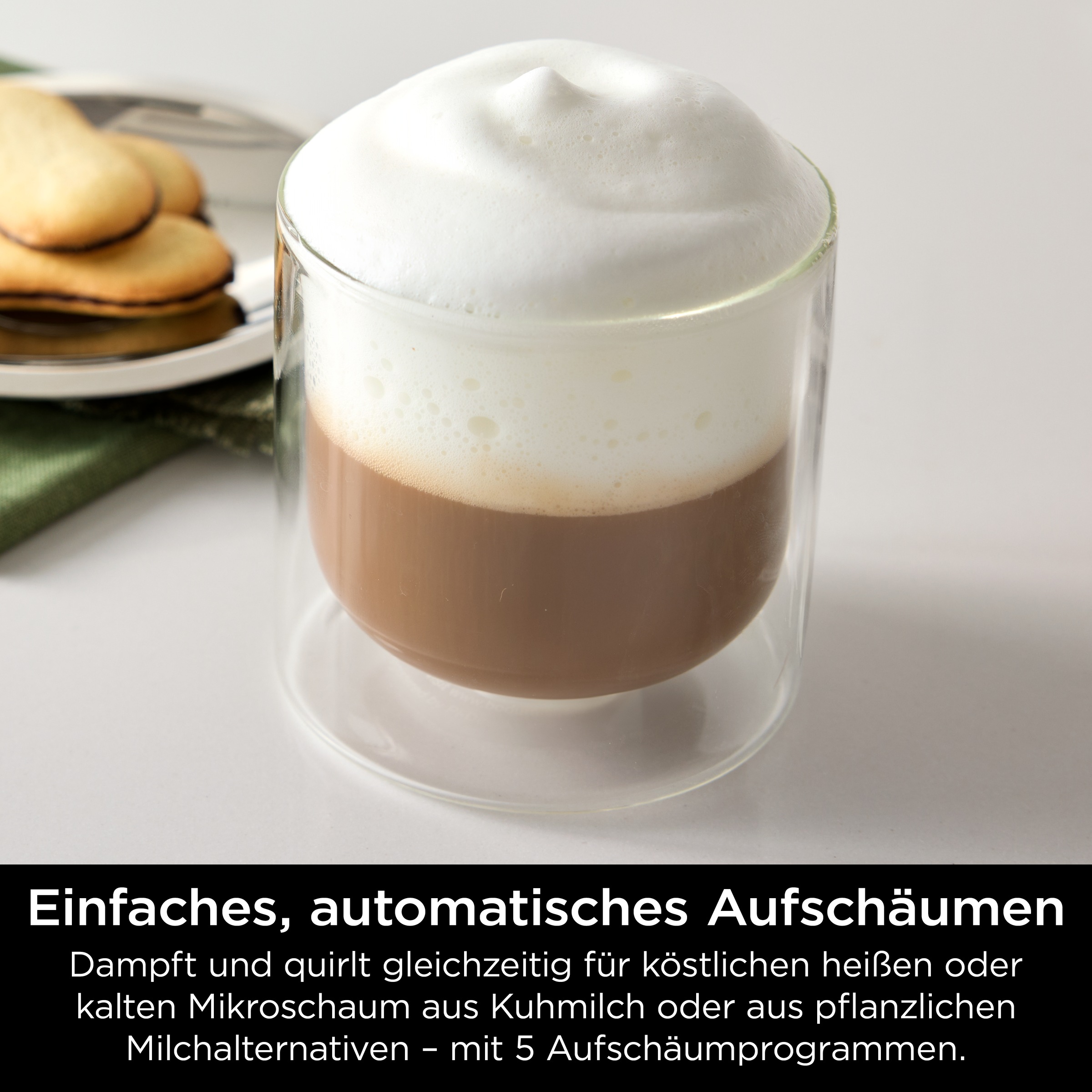 NINJA Espressomaschine »Ninja Luxe™ Café Pro Kaffeemaschine ES701EU«, 3-in-1-Kaffeemaschine für Espresso, Filterkaffee und Cold Brew