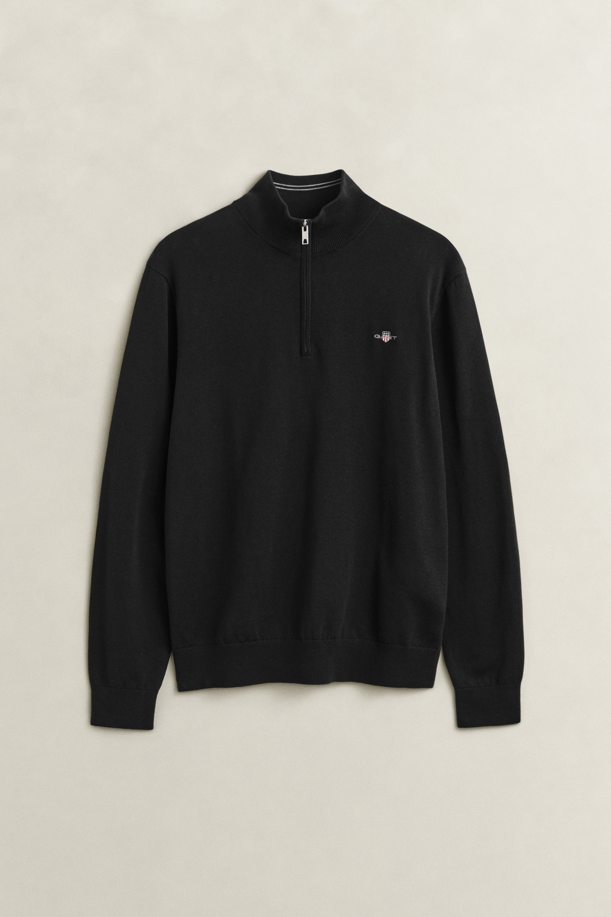 Gant Troyer »CLASSIC COTTON HALF ZIP« Regular fit mit Troyerkragen