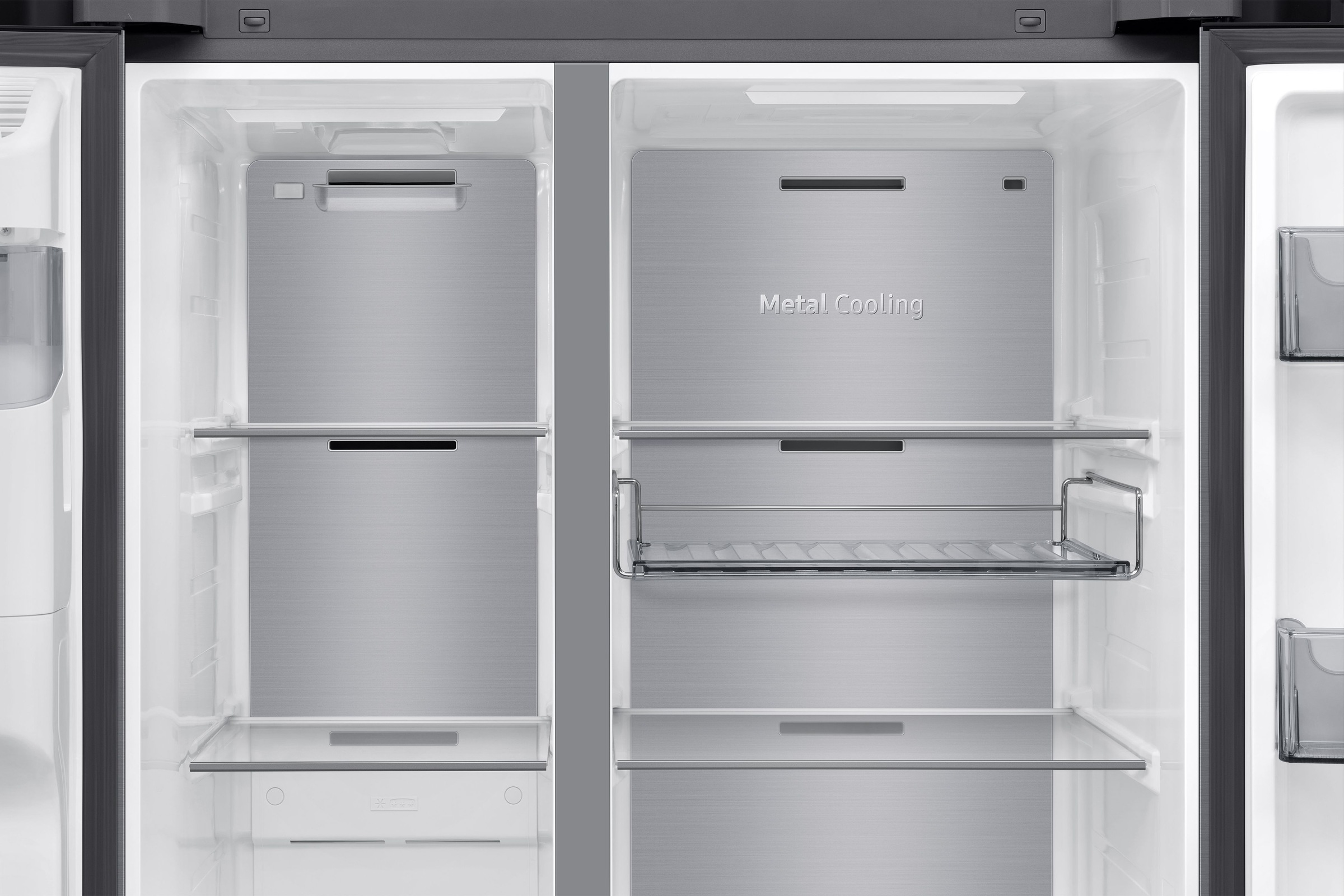 Samsung Side-by-Side RS94F »RS90F65EDT«, Separate Temperaturregelung für Kühl- und Gefrierbereich