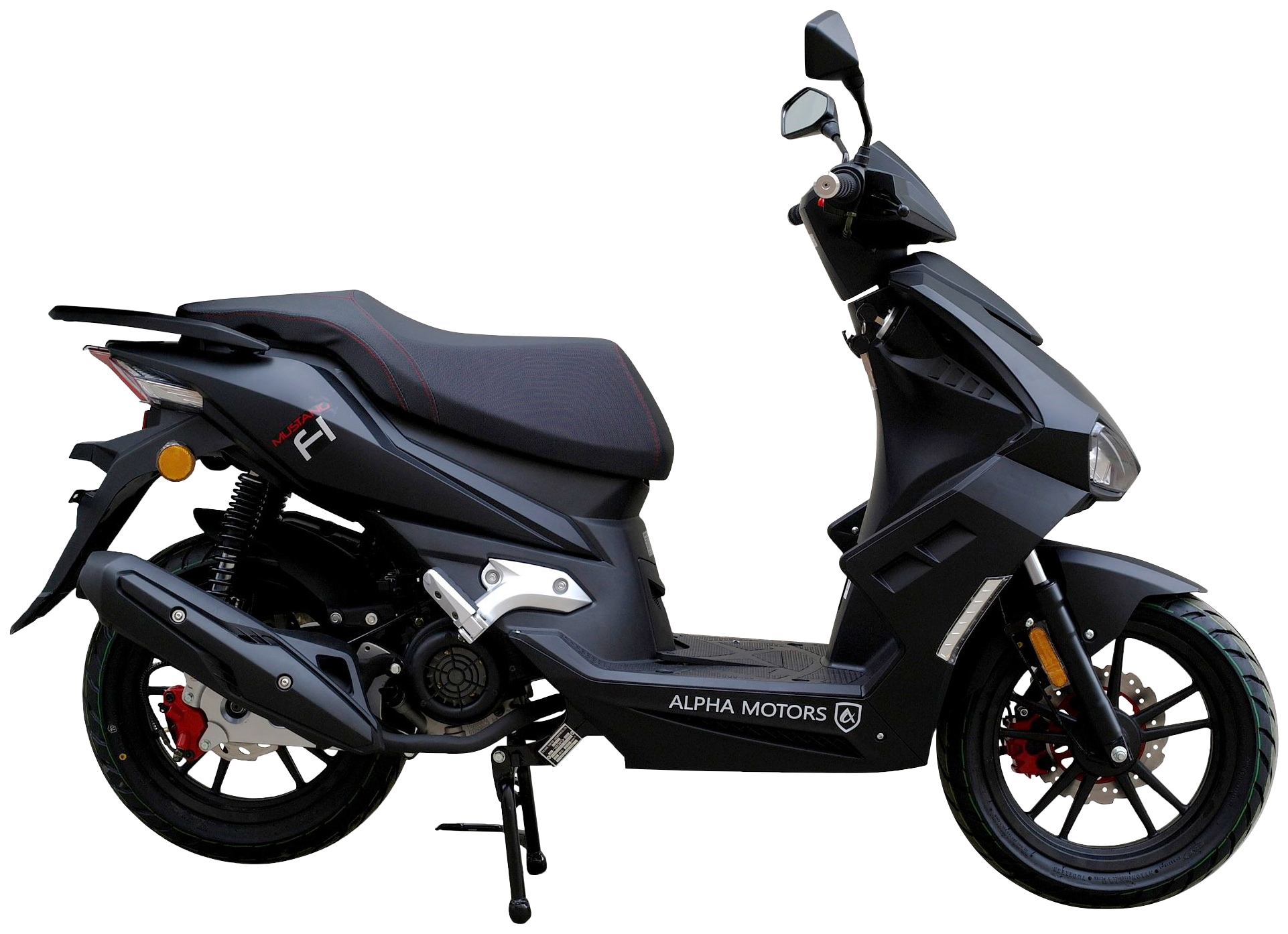 Alpha Motors Motorroller »Mustang FI«, 125 cm³, 85 km/h, Euro 5+, 7,75 PS, mit USB-Anschluss und Lenkerschloss, sportliches Design