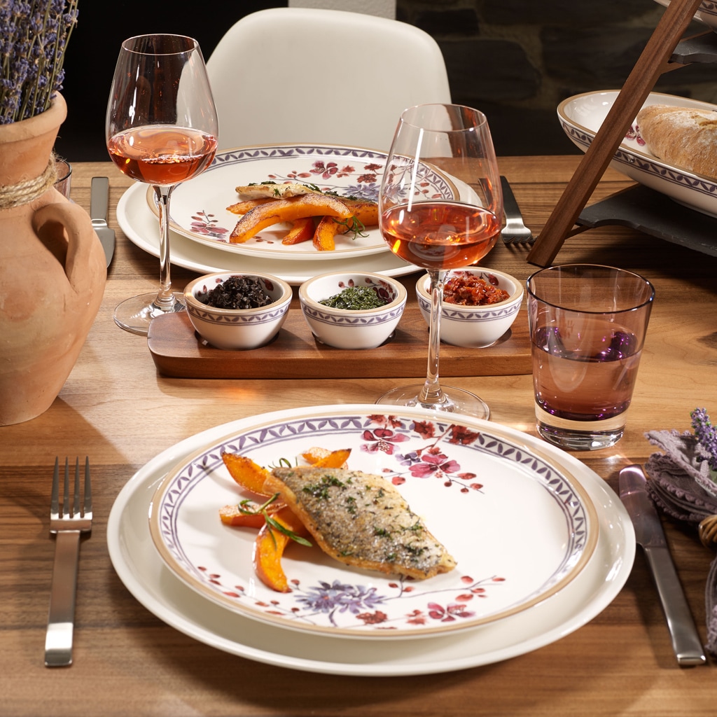 Villeroy & Boch Speiseteller »Speiseteller Artesano Provençal Lavendel ø 26,9 cm bunt«