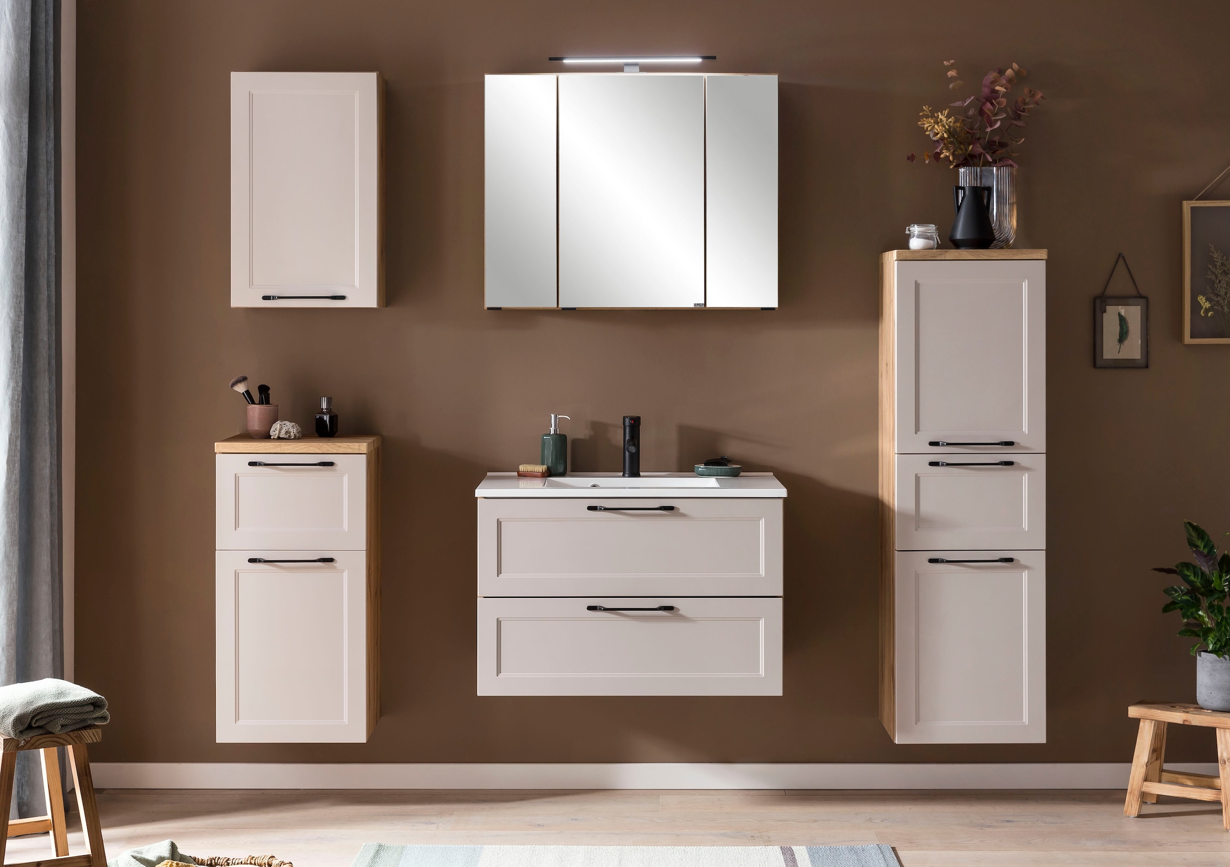 welltime Hängeschrank »Lana« Badmöbel, 40 cm breit