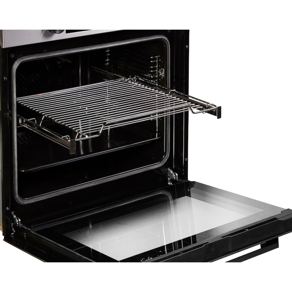 Amica Einbaubackofen »EBX 943 620 E«, EBX 943 620 E, mit 1-fach-Teleskopauszug, Simple Steam