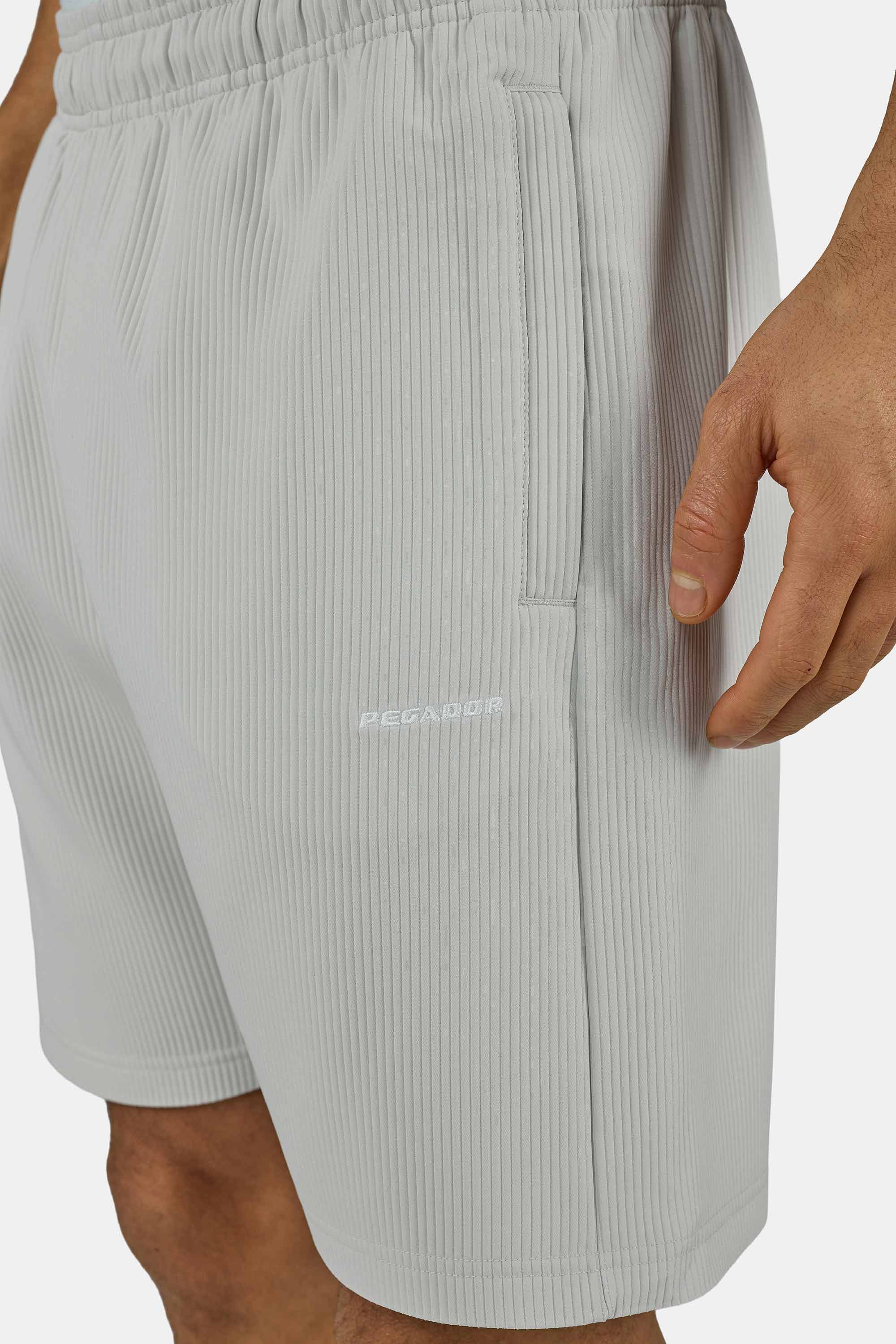 PEGADOR Shorts »TROY PLISSEE SHORTS«  Baumwollmischung, regular fit