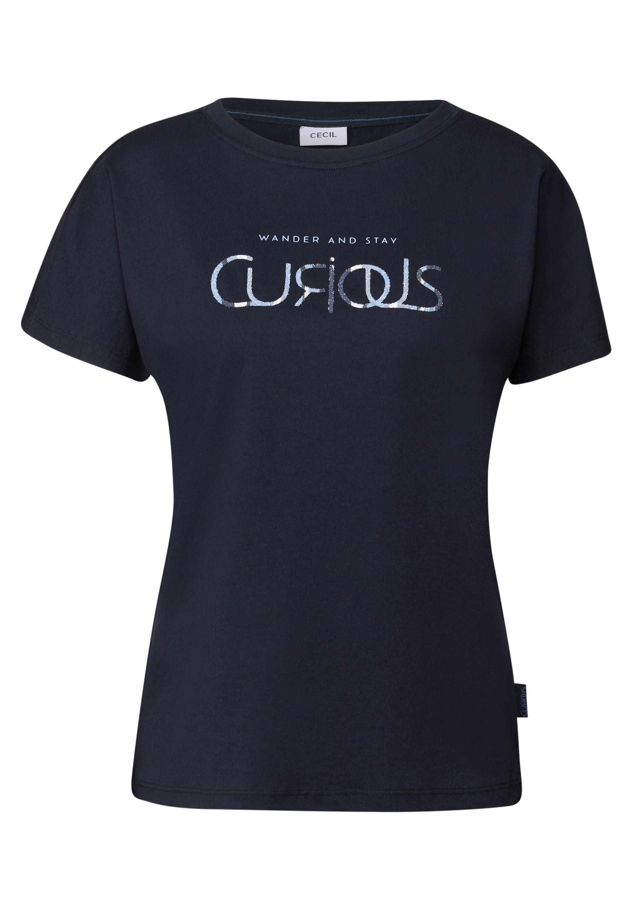 Cecil T-Shirt, mit Wording