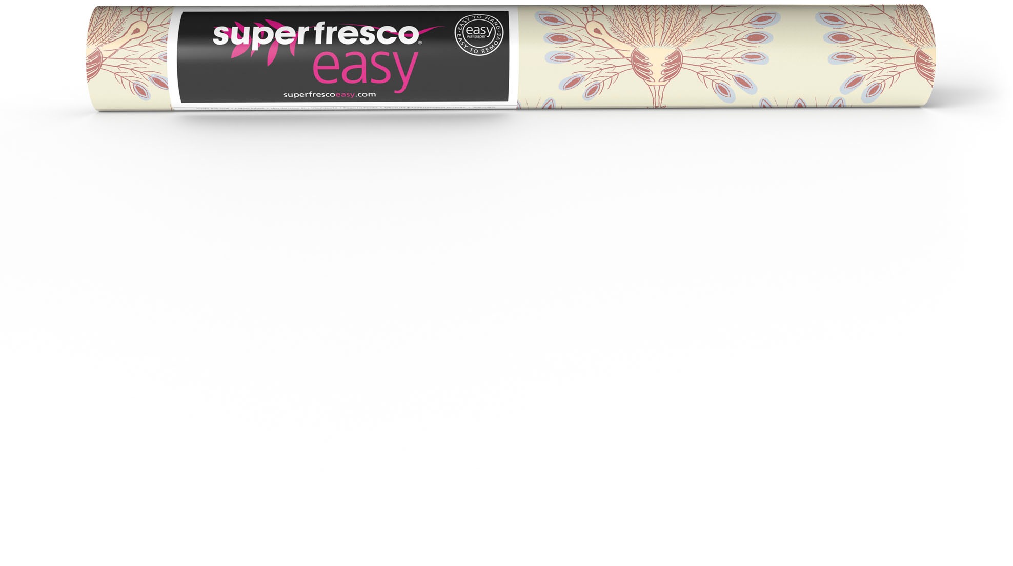 Superfresco Easy Vliestapete »Vintage Peacock«, gemustert, Vintage Pfau gelb 10 m x 0.52 m