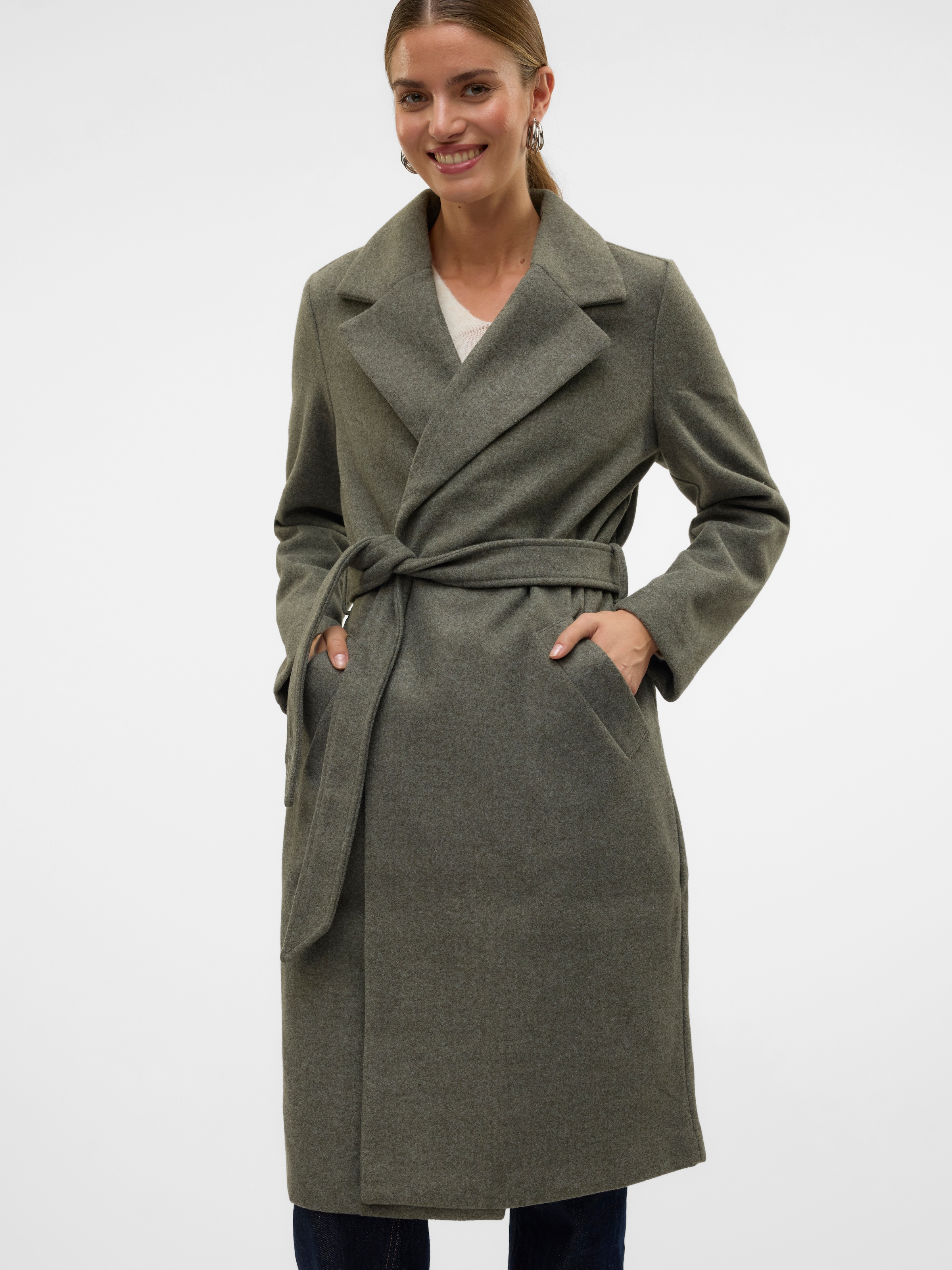 Vero Moda Langmantel »VMFORTUNEAYA SS23 LONG COAT NOOS«