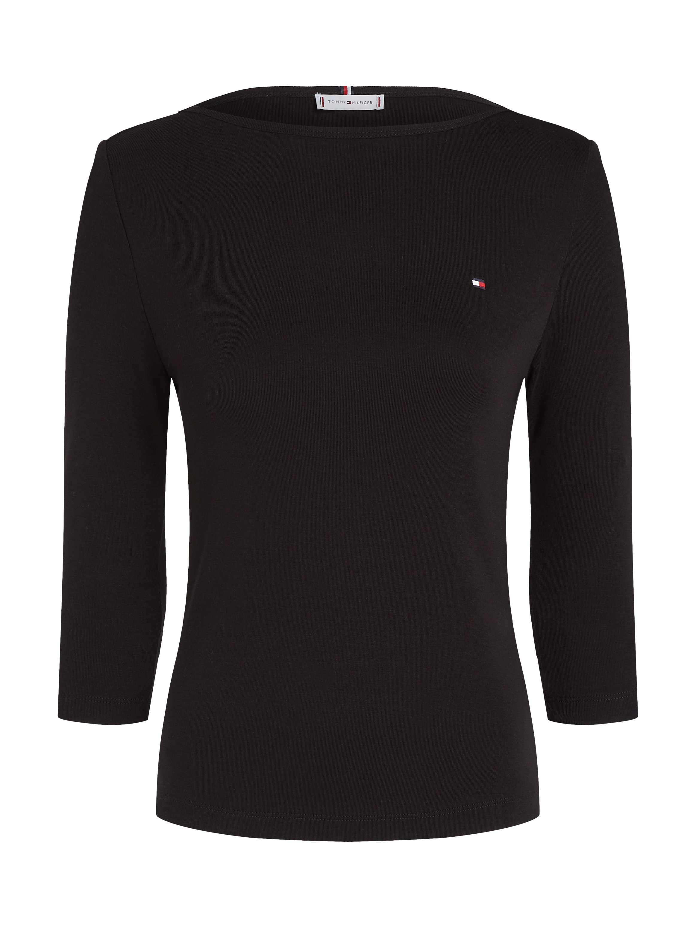 Tommy Hilfiger 3/4-Arm-Shirt »NEW CODY SLIM BOAT-NK 3/4SLV«, mit Logostickerei