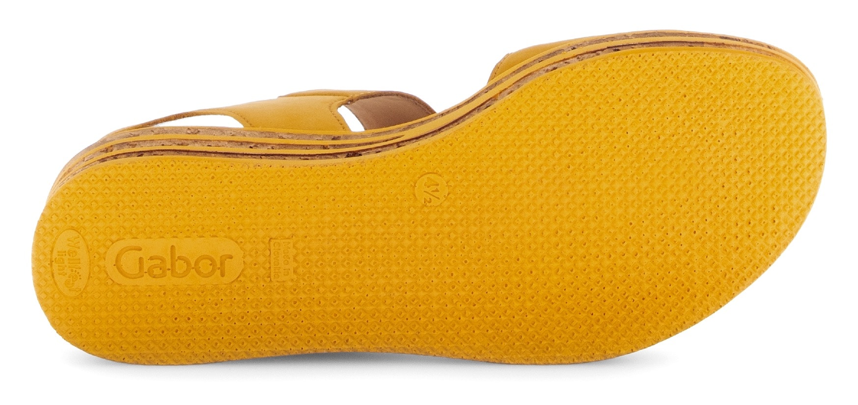 Gabor Keilsandalette  , Sommerschuh, Sandale, Keilabsatz, mit großer Zierschnalle