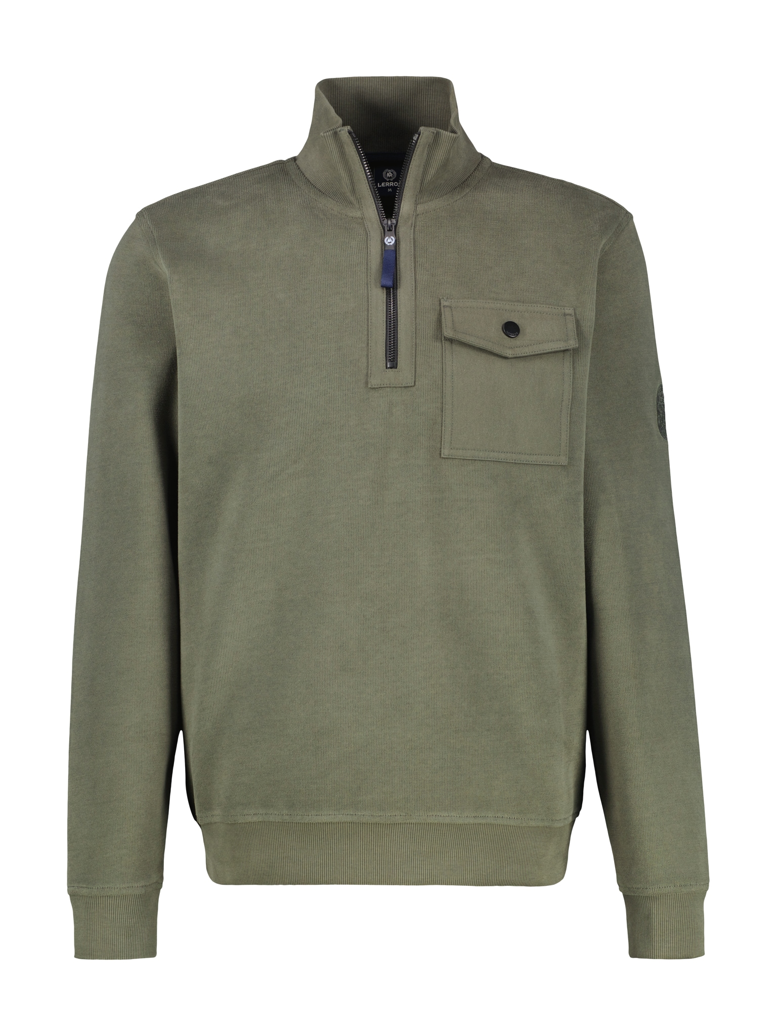 LERROS Sweater , mit Zipper und Stehkragen
