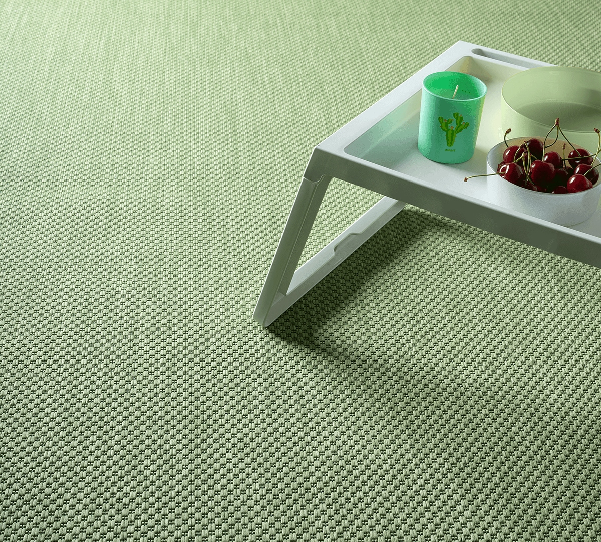 the carpet Teppich »Mistra«, rechteckig, 1 mm Höhe, moderner robuster In und Outdoor Teppich