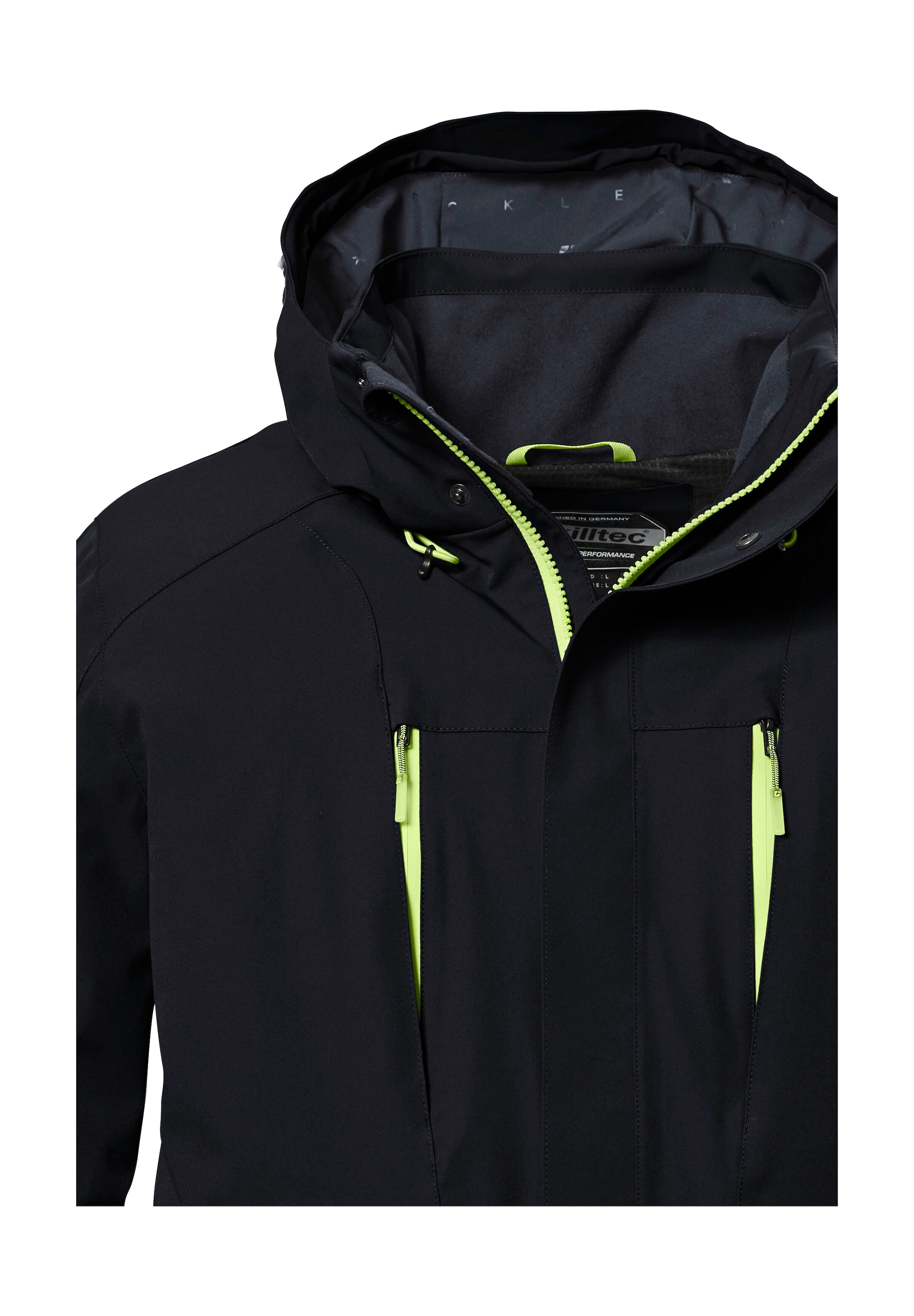 Killtec Funktionsjacke »KOW 26 MN JCKT«, Atmungsaktive, wasser- und winddichte Skijacke mit Schneefang