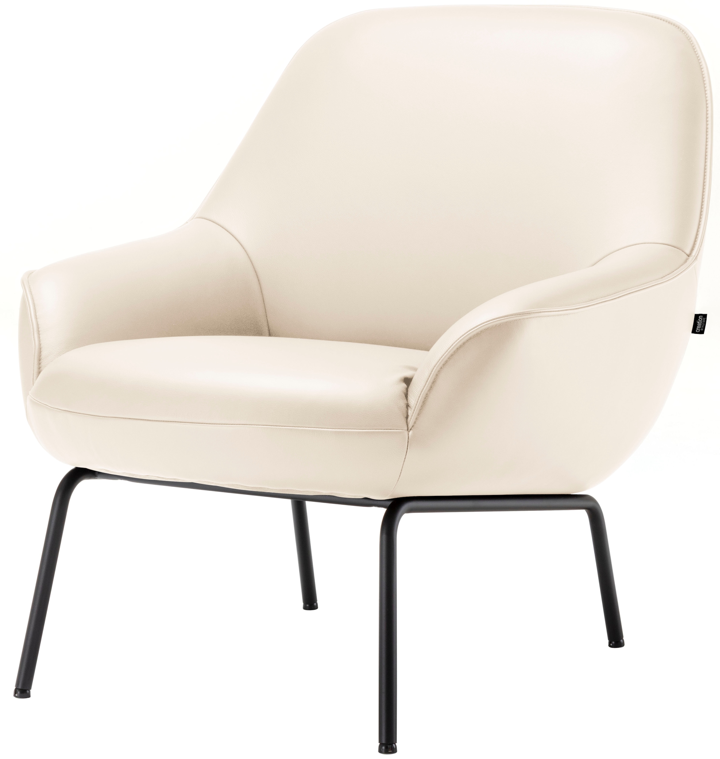 Creation BY ROLF BENZ Sessel »Designsessel CR.482 in hochwertiger Detailver günstig online kaufen