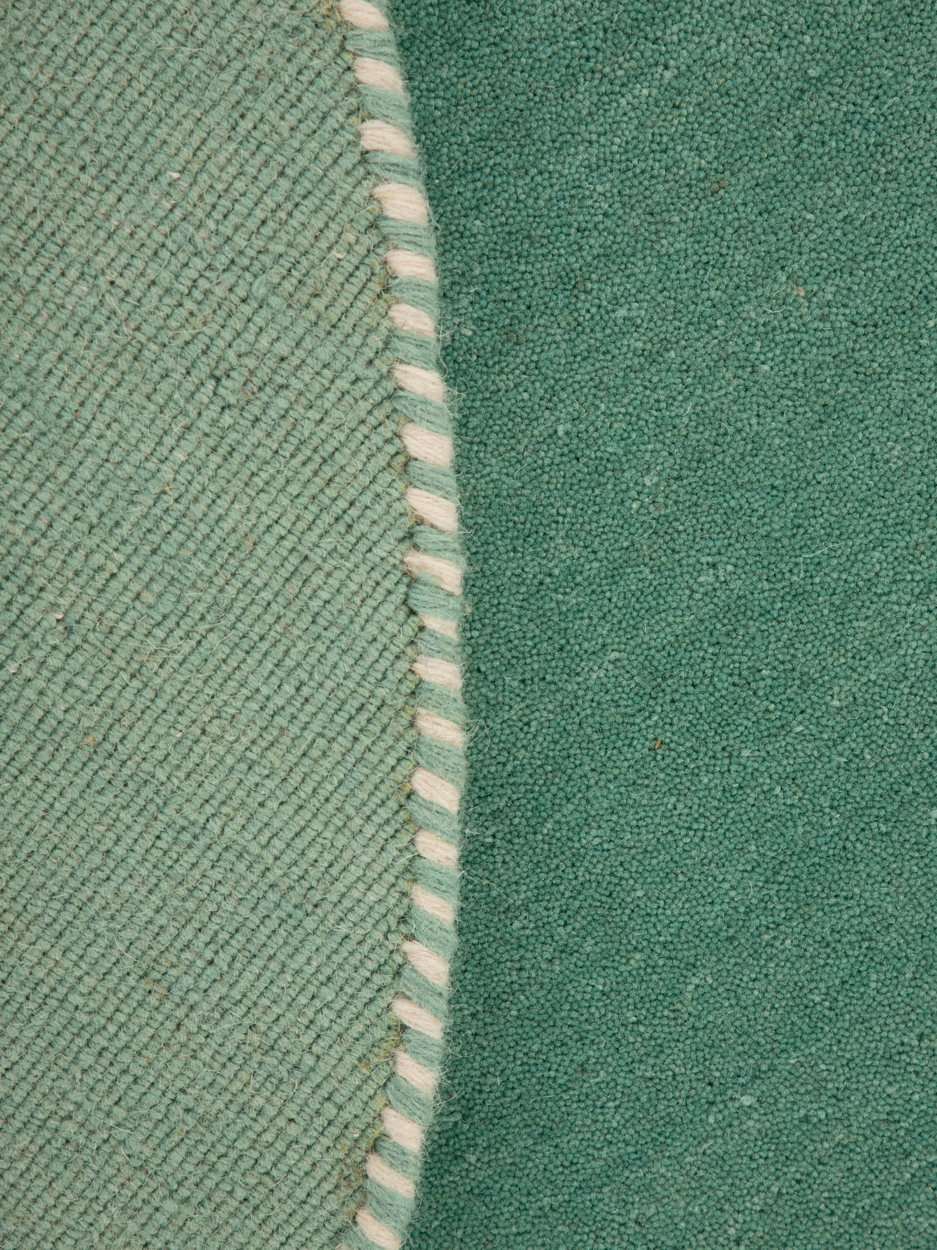 carpetfine Wollteppich »Gabbeh Lola Uni«, rund, 14 mm Höhe, mit natürlichem Pflanzenmaterial von Hand gewebt, auch als Läufer