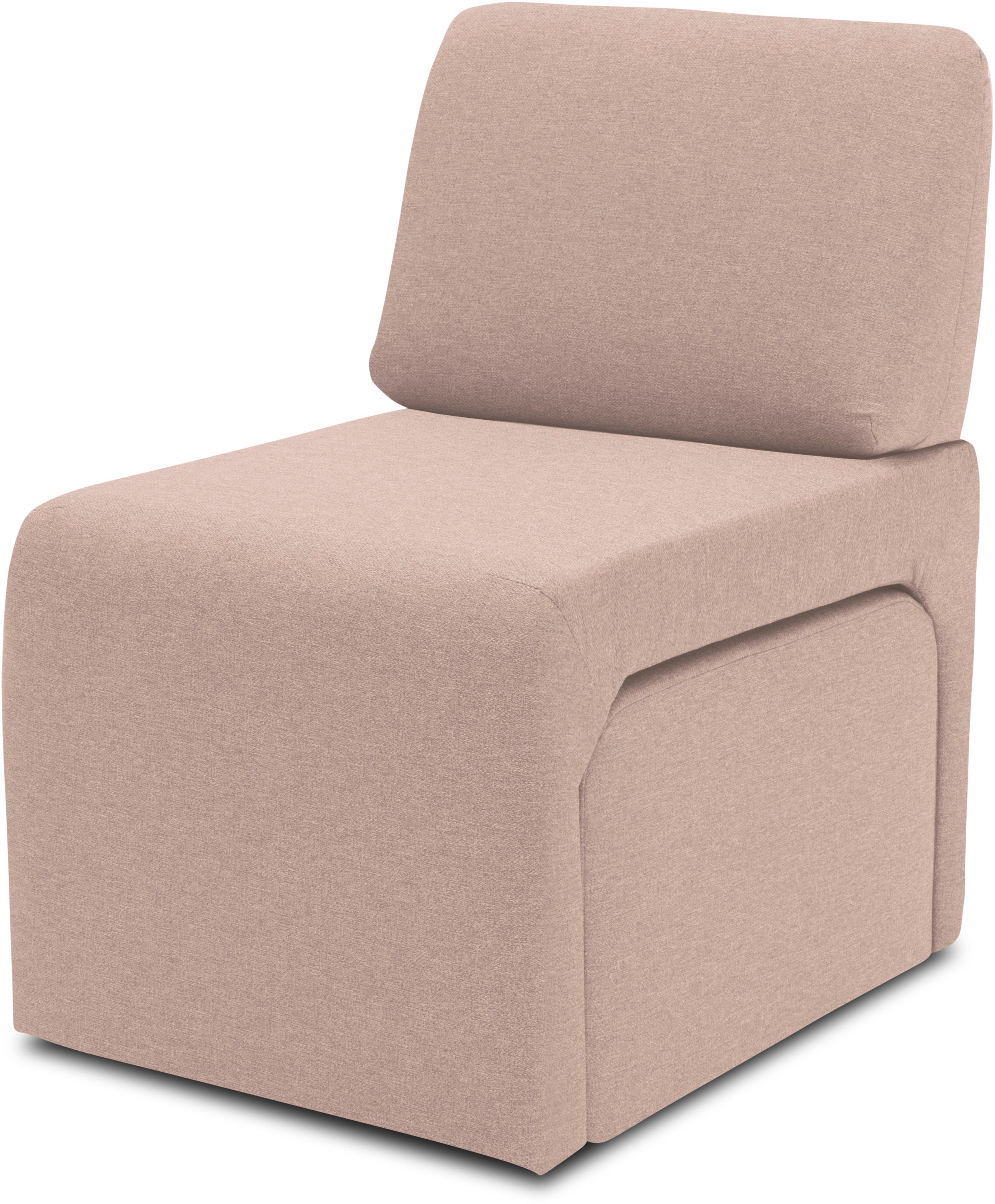 DOMO collection Sessel »mit Hocker 700017 ideal für kleine Räume, platzsparend, bequem«, Hocker unter dem Sessel verstaubar, lieferbar in nur 2 Wochen