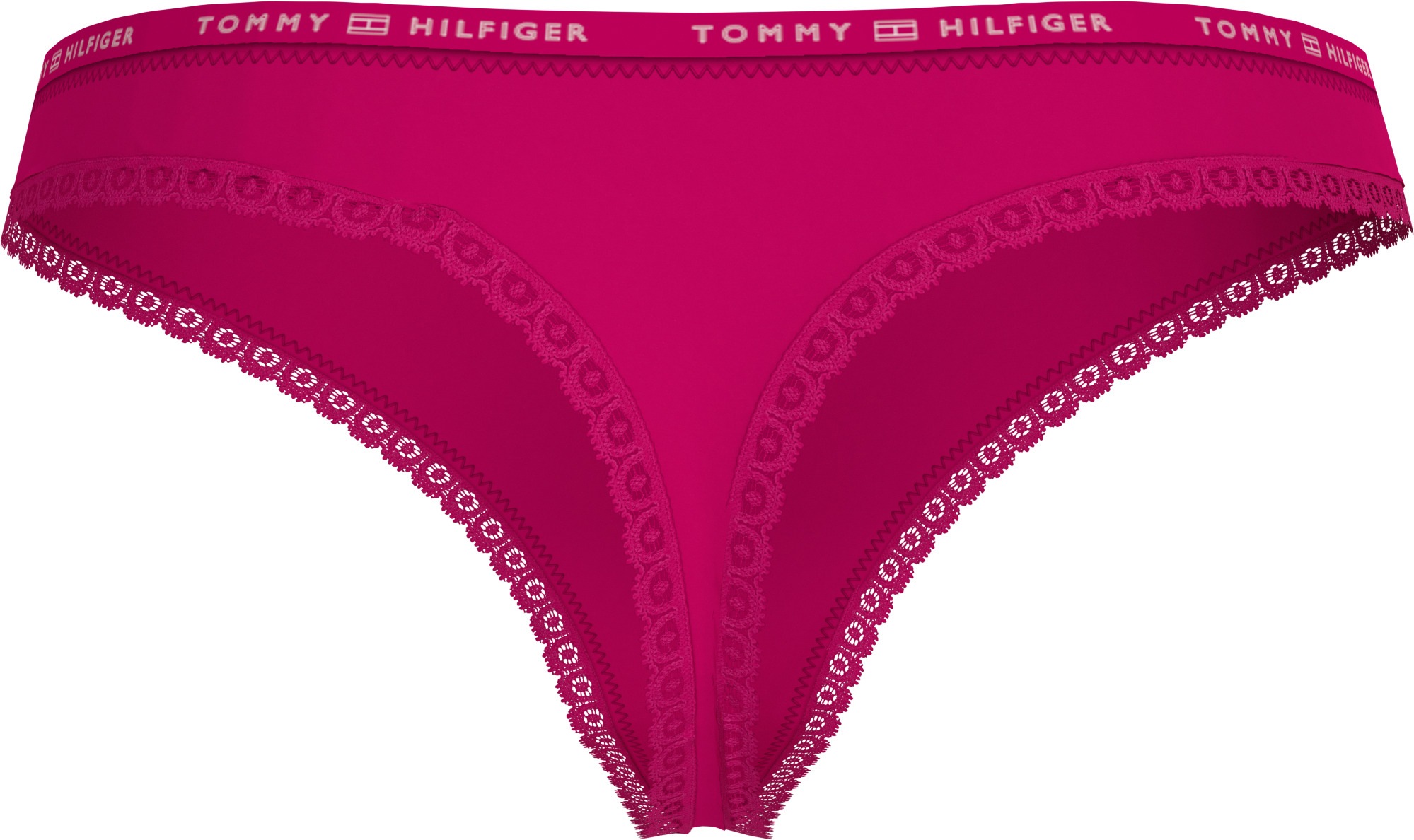 Tommy Hilfiger Underwear Tanga »3 PACK LACE THONG«, (Packung, 3 St., 3er), mit Spitzenkante