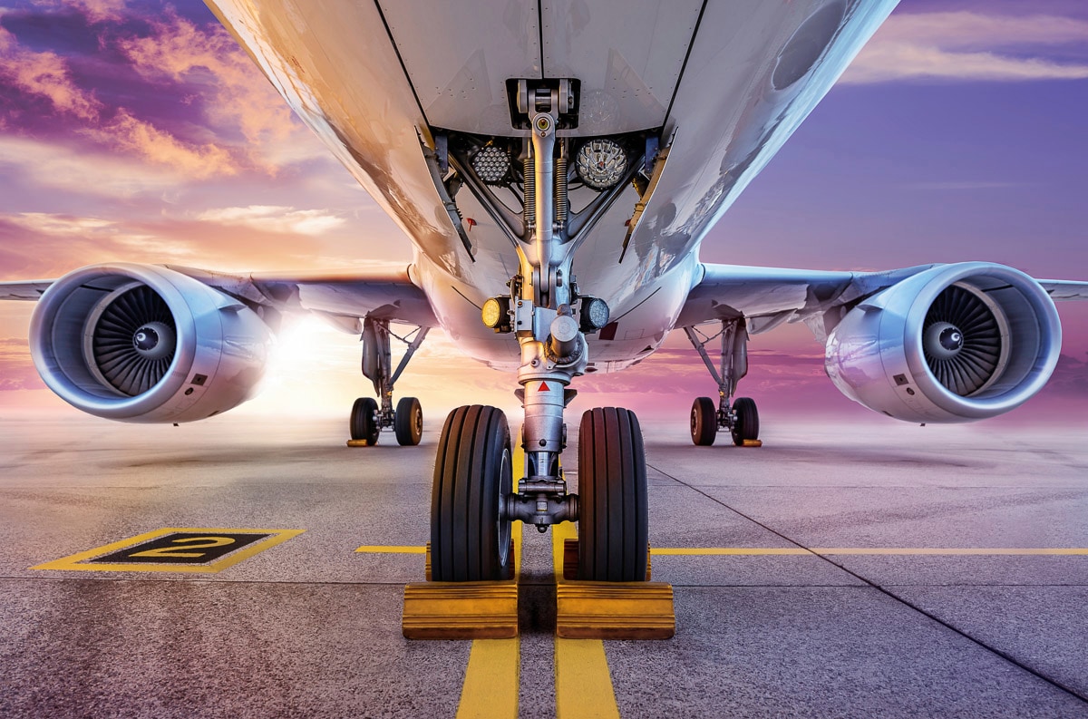 Papermoon Fototapete »Flugzeug« günstig online kaufen