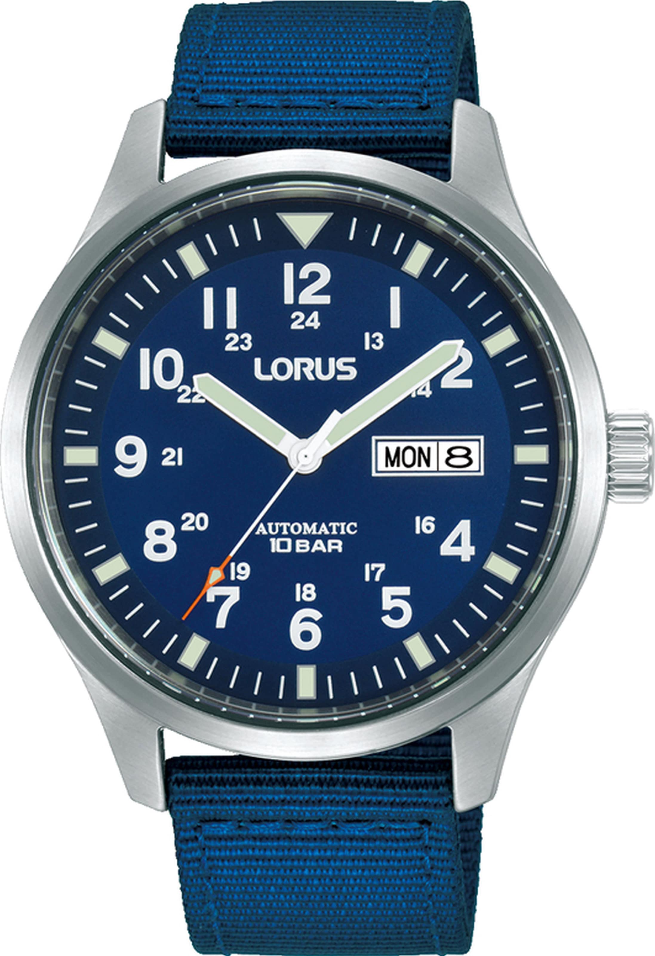 LORUS Automatikuhr »RL409BX9«, Armbanduhr, Herrenuhr, Datum, wasserdicht bi günstig online kaufen