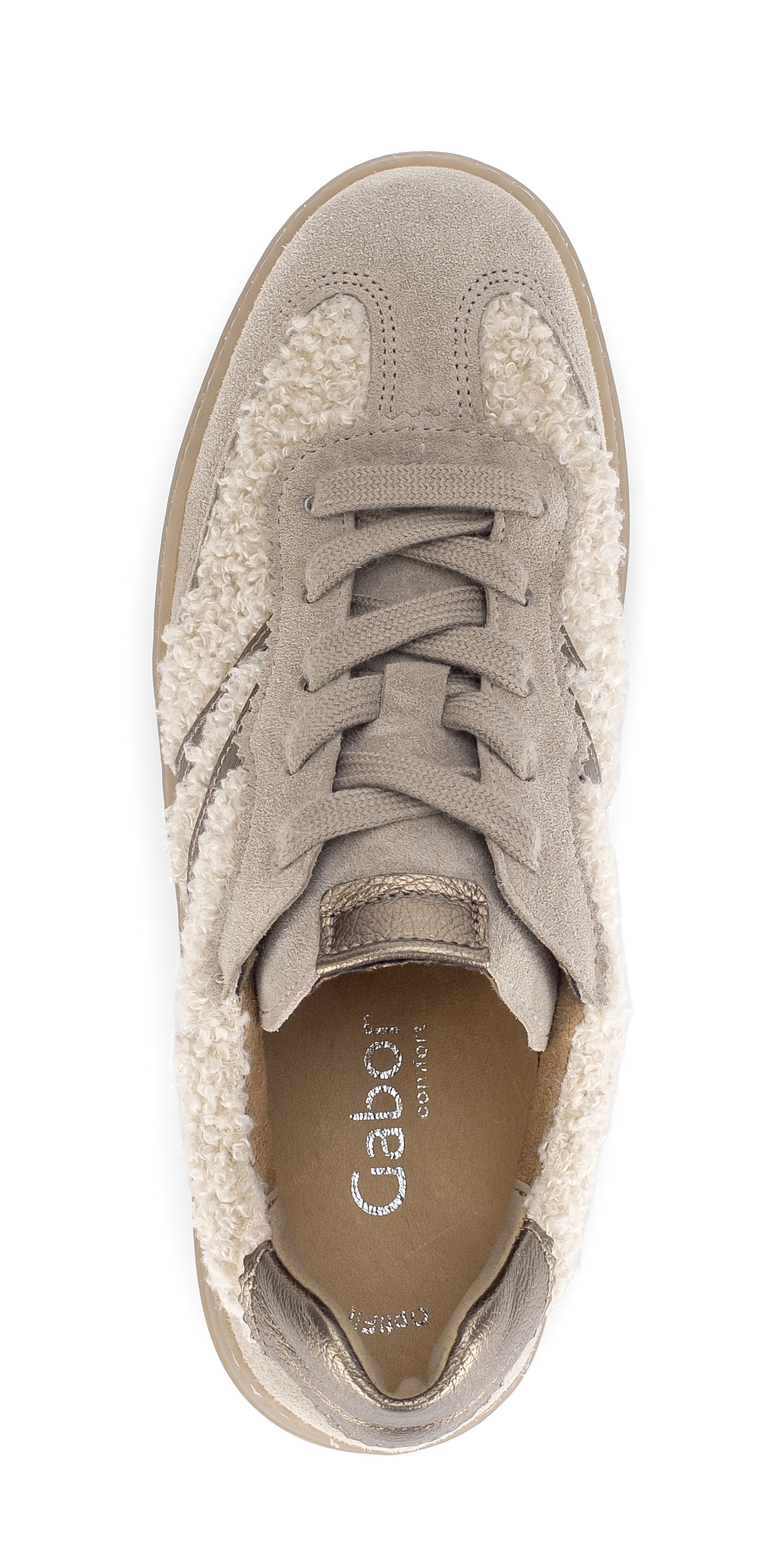 Gabor Plateausneaker »FLORENZ«, in Bequemweite G (= weit)