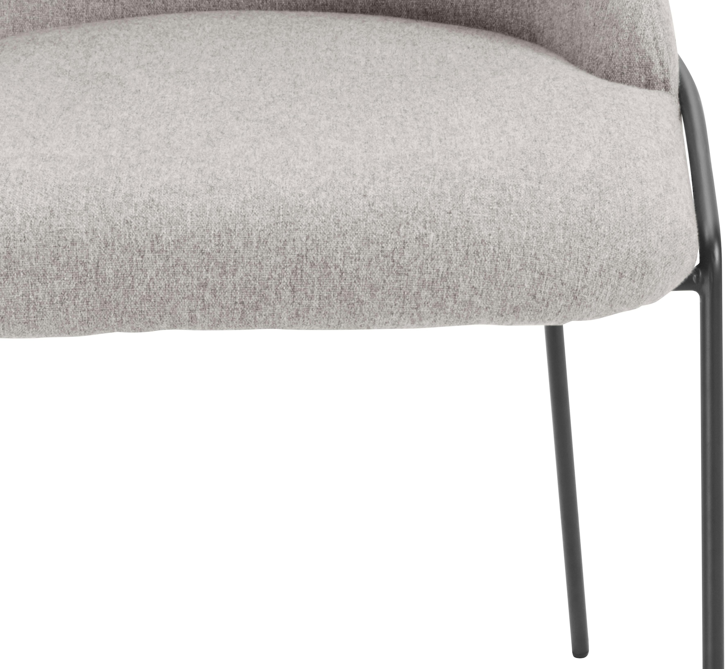 Homexperts Esszimmerstuhl »Carina«, (Set), 2 St., Webstoff, Bezug aus Webstoff