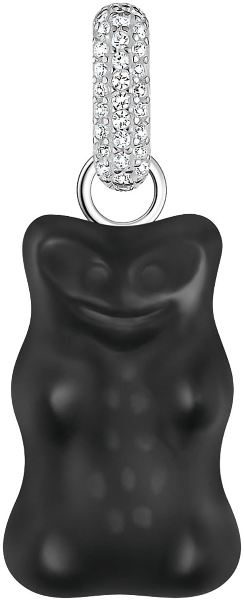 THOMAS SABO Kettenanhänger »THOMAS SABO x HARIBO Schmuck: Großer Anhänger Goldbär«, mit Kristallglas, Zirkonia (synth.)