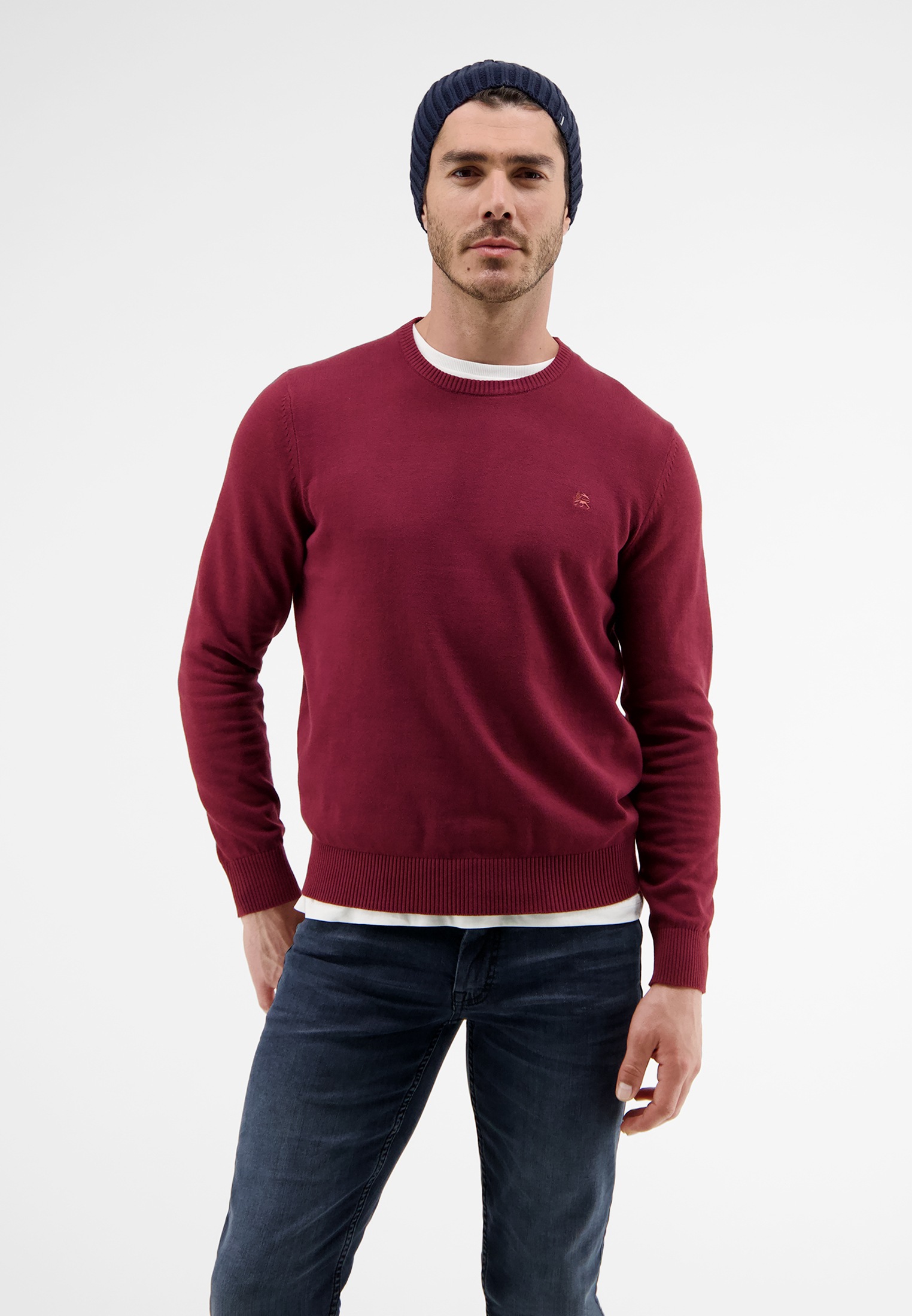 LERROS Strickpullover »LERROS Basic Strickpullover«