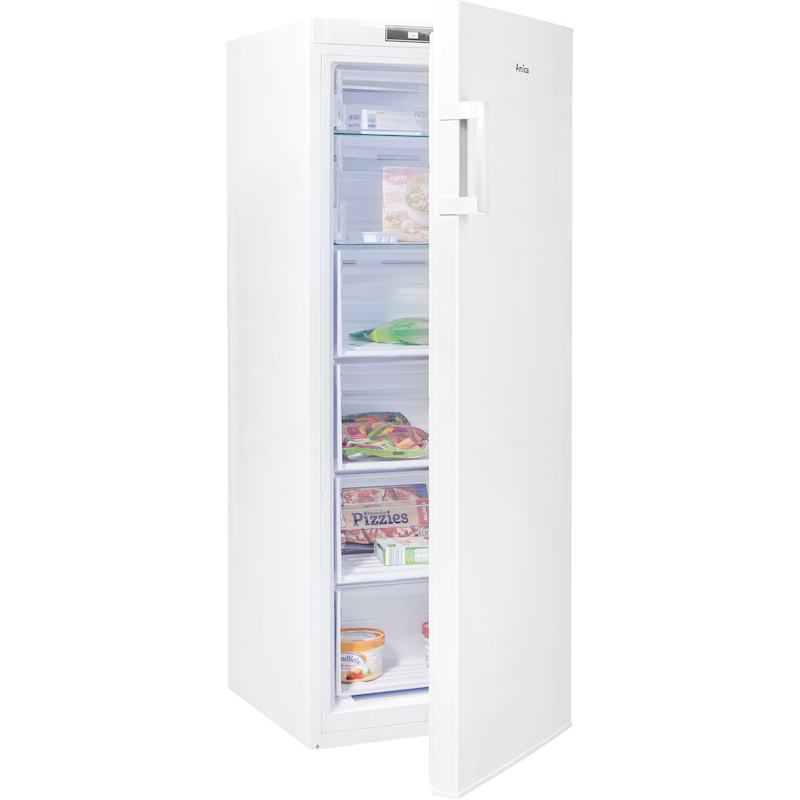 AMICA Gefrierschrank »GSN 324 160 W« 145, 5 cm hoch 54 cm breit No Frost, Holiday-Schaltung, Inverter Kompressor weiß Supergefrierfunktion