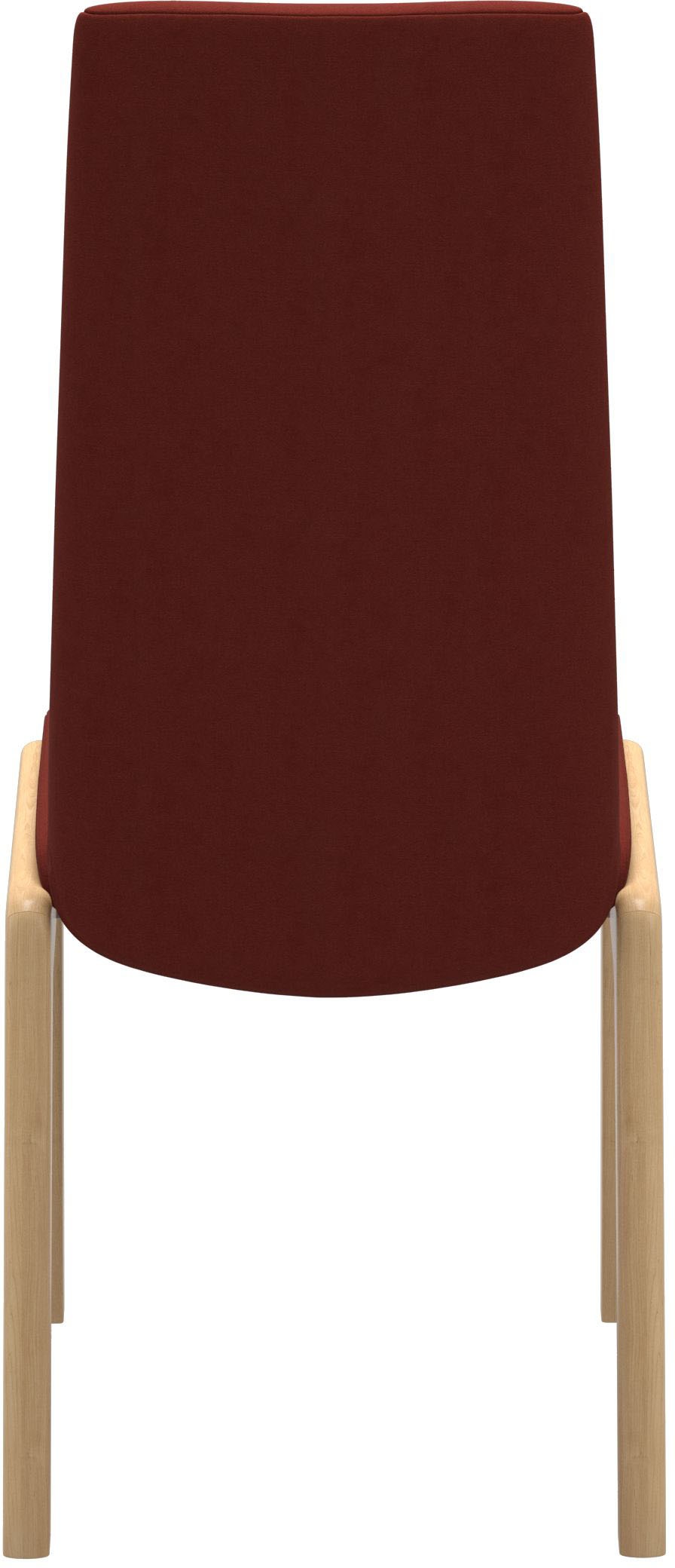 Stressless® Polsterstuhl »Laurel«, Microfaser DINAMICA, High Back, Größe M, mit abgerundeten Beinen in Eiche natur