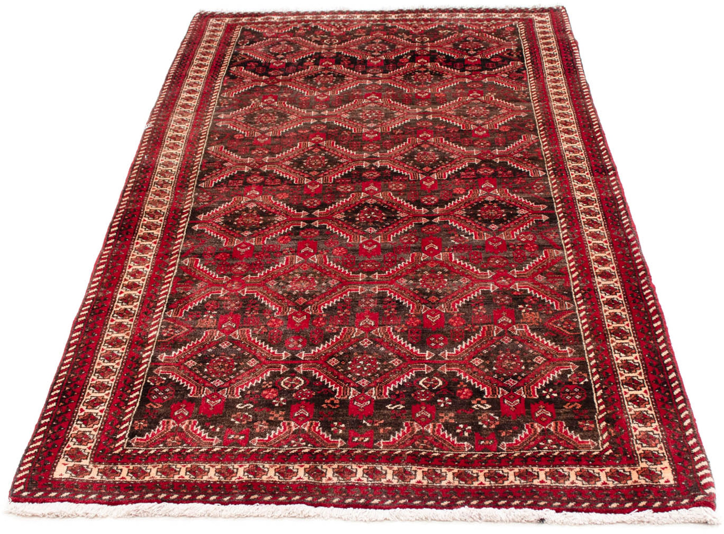 morgenland Orientteppich »Belutsch - 195 x 99 cm - dunkelrot«, rechteckig, günstig online kaufen