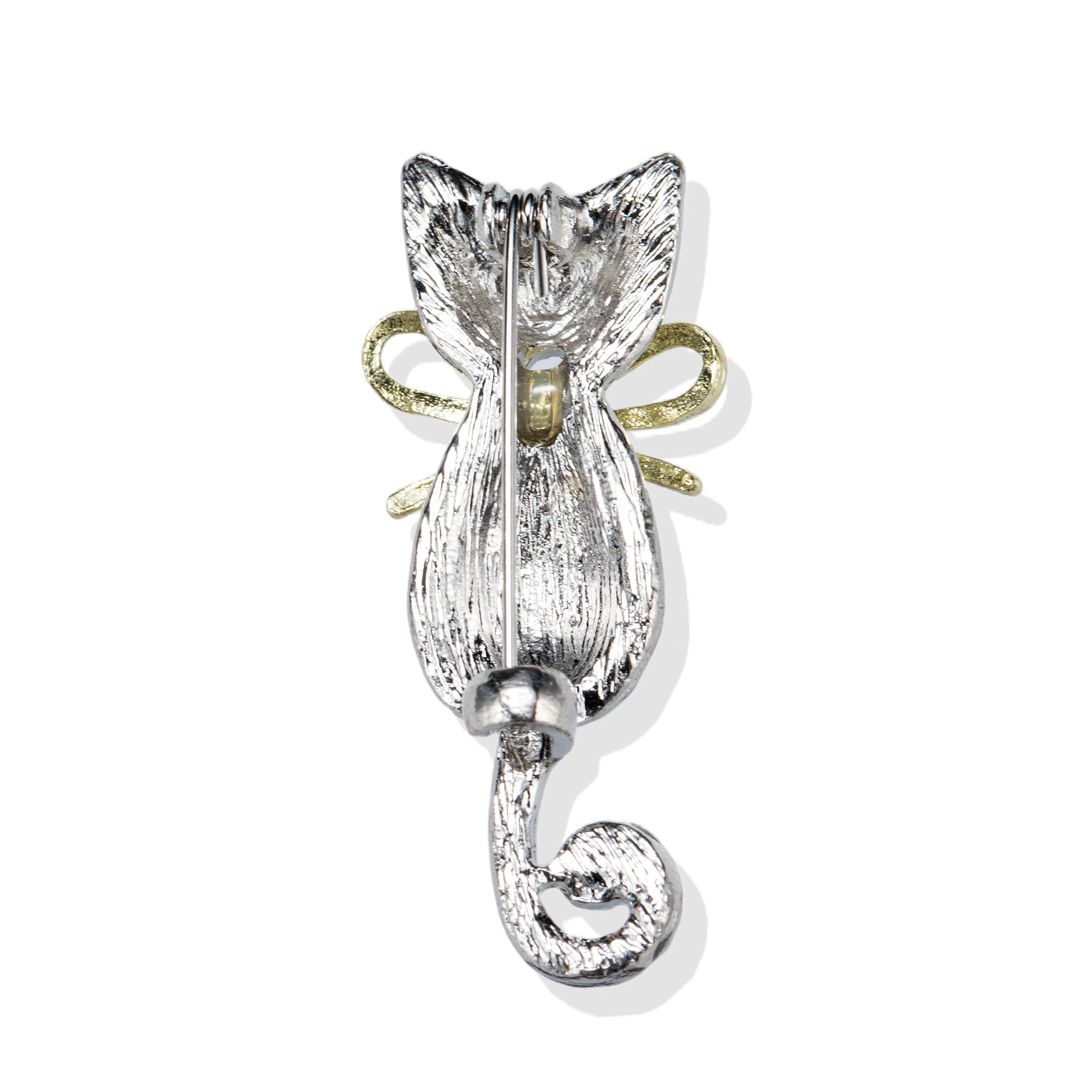Firetti Brosche »Schmuck Geschenk Kupfer Ansteckschmuck Katze« ()