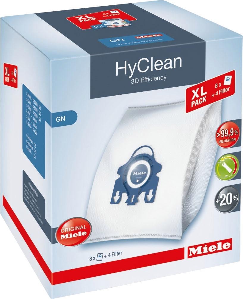 Miele Staubsaugerbeutel »HyClean 3D Efficiency GN«, XL-Pack