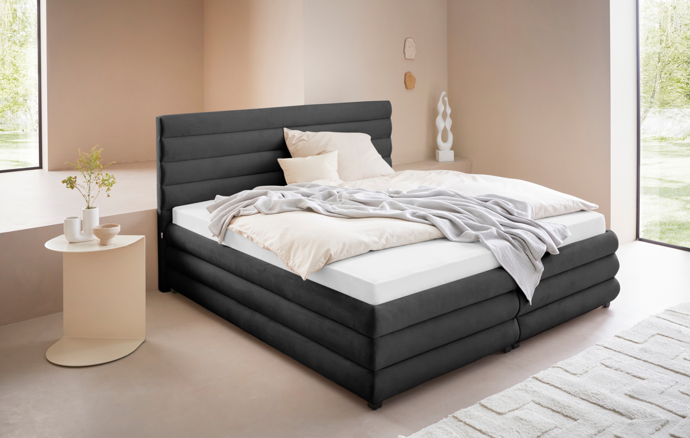 LeGer Home by Lena Gercke Polsterbett »Maylis«, wahlweise mit und ohne Matratze und Lattenrost, auch in 200cm Breite