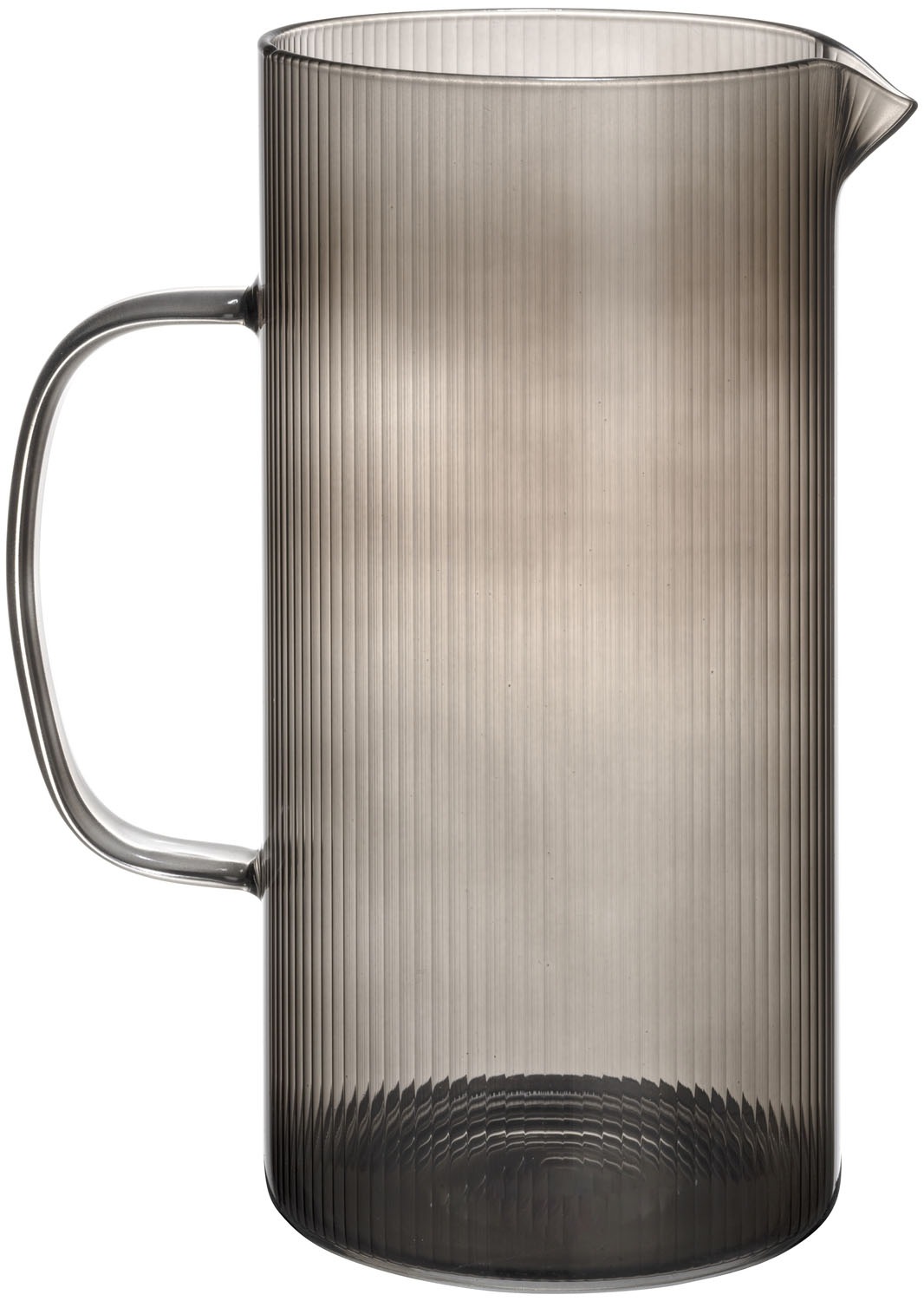 SCHÖNER WOHNEN-Kollektion Karaffe »KARINA« Glaskaraffe, 1,7l mit geriffelte günstig online kaufen