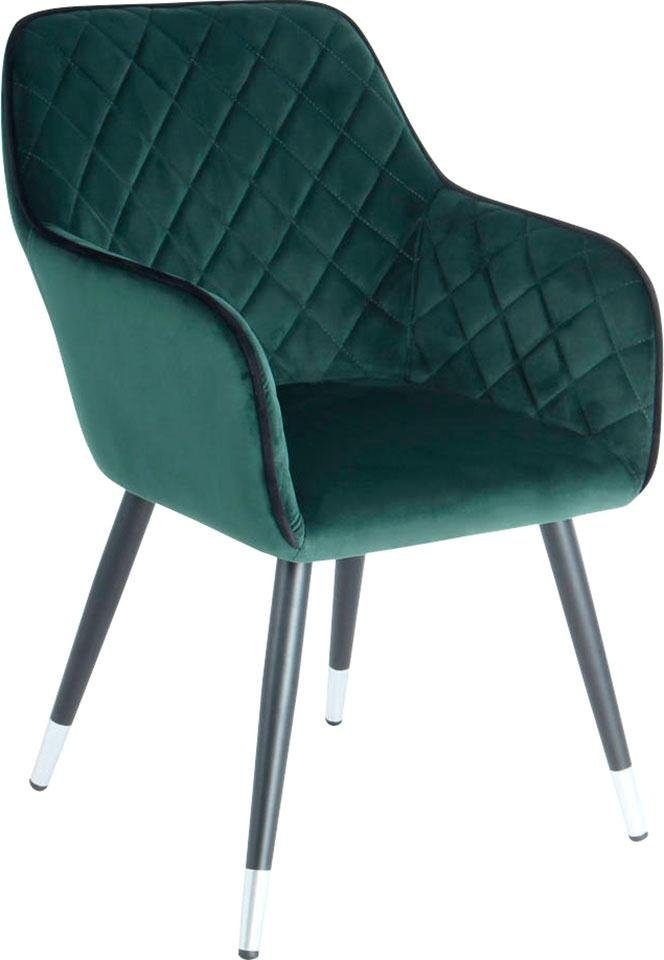 Kayoom Stuhl »Amino 625, stilvoller Design-Stuhl,samtweicher Bezug aus Velv günstig online kaufen
