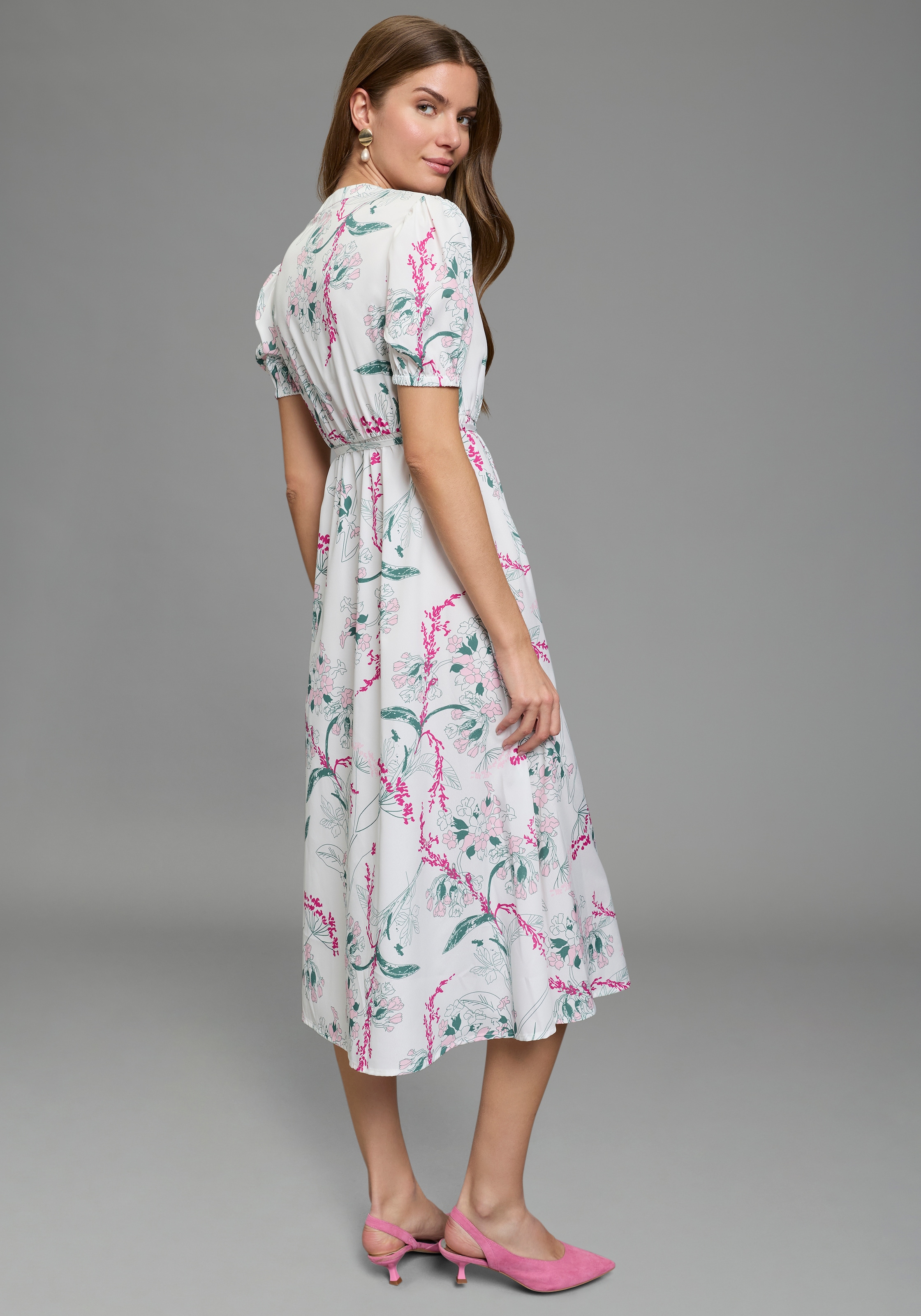 Laura Scott Blusenkleid femininer Stil, für vielseitige Anlässe, aus Polyester