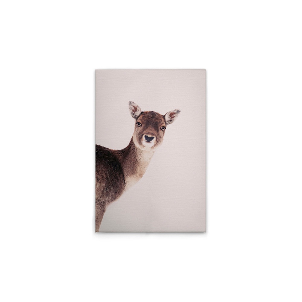 A.S. Création Leinwandbild »Deer Rose - Wandbild Beige Braun Creme Keilrahm günstig online kaufen