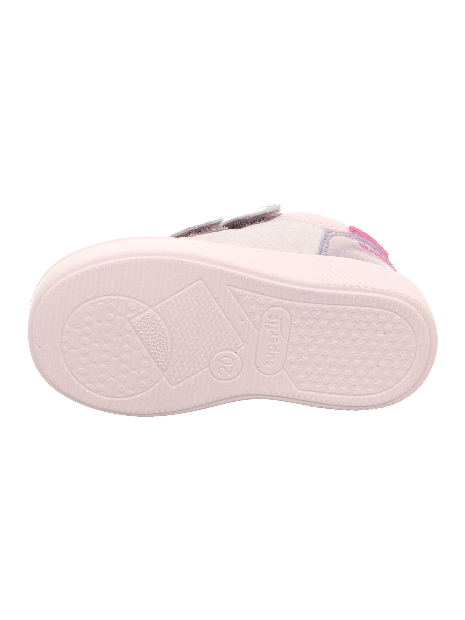 Superfit Klettschuh »SUPIES WMS: mittel«  Sneaker, Freizeitschuh im Retro Look, Größenschablone zum Download