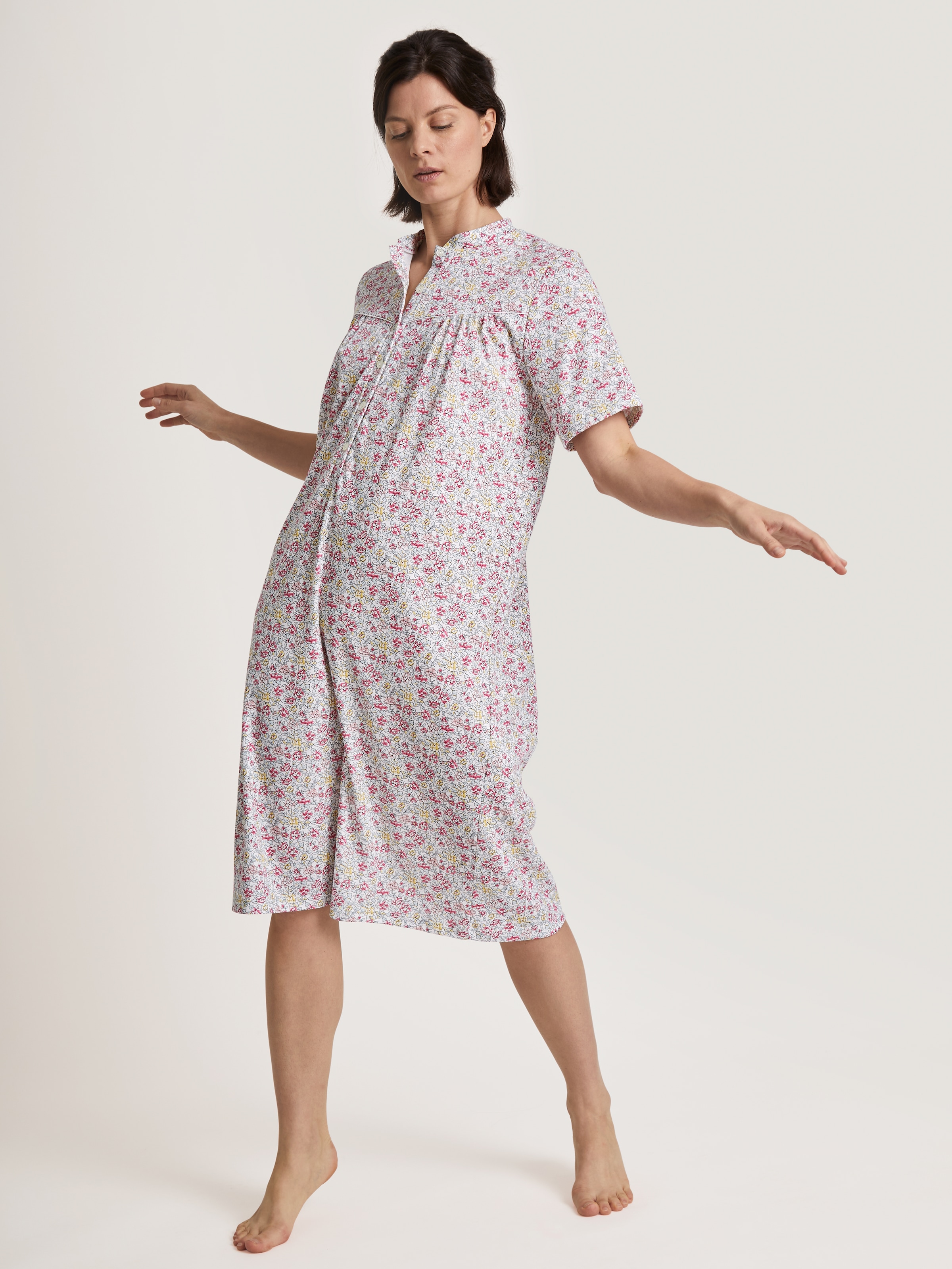 CALIDA Nachthemd »Soft Cotton«, mit Knopfleiste