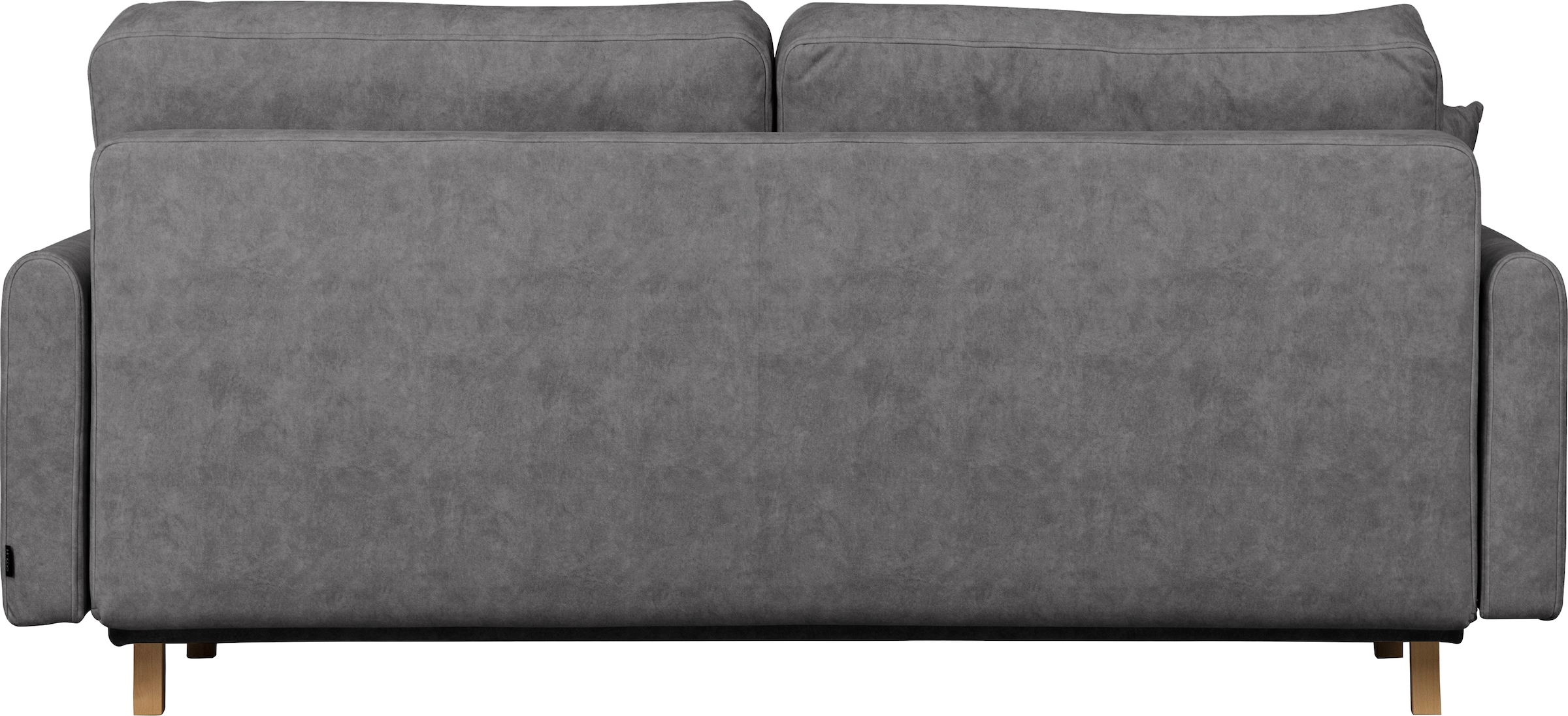 Home affaire 2-Sitzer »TRIPLO mit Wellenunterfederung, Maße B/T/H: 165/100/89 cm«, Sofa mit Steppung im Rückenbereich, incl. Rückenkissen und Zierkissen
